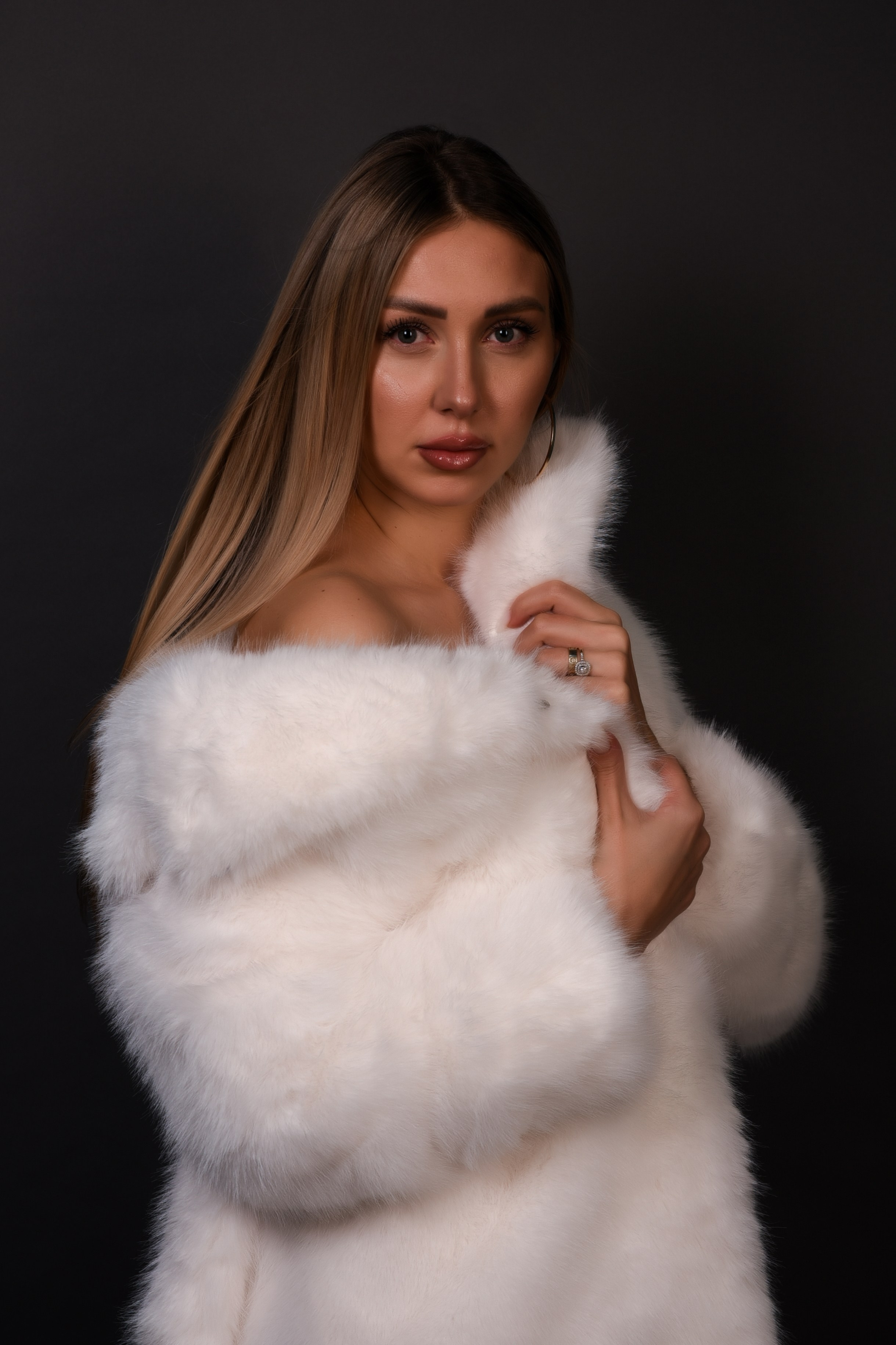 Портретная съемка в студии