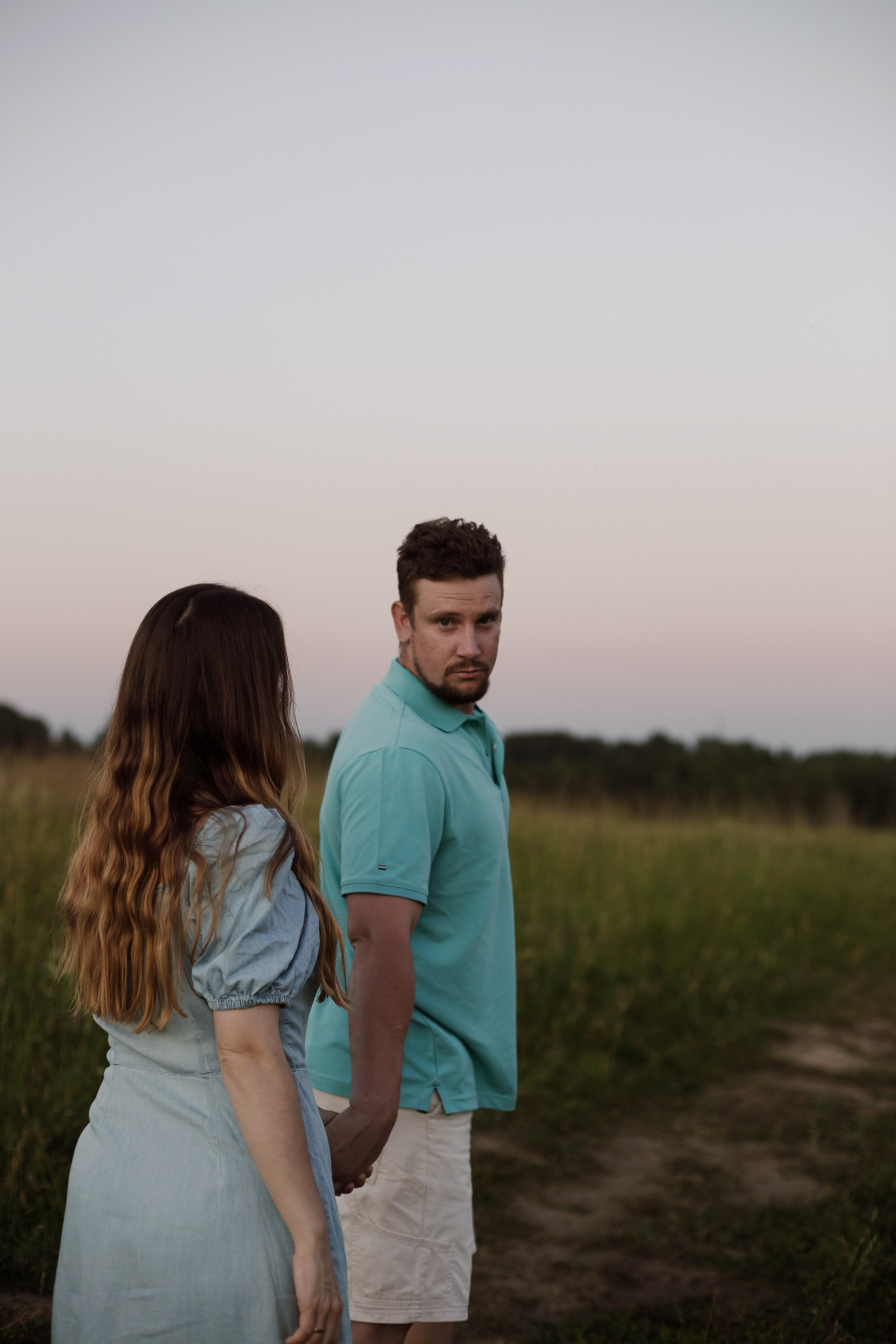 Колтушские высоты — Марина и Сергей. Портретный фотограф в Санкт-Петербурге Элина Ситникова