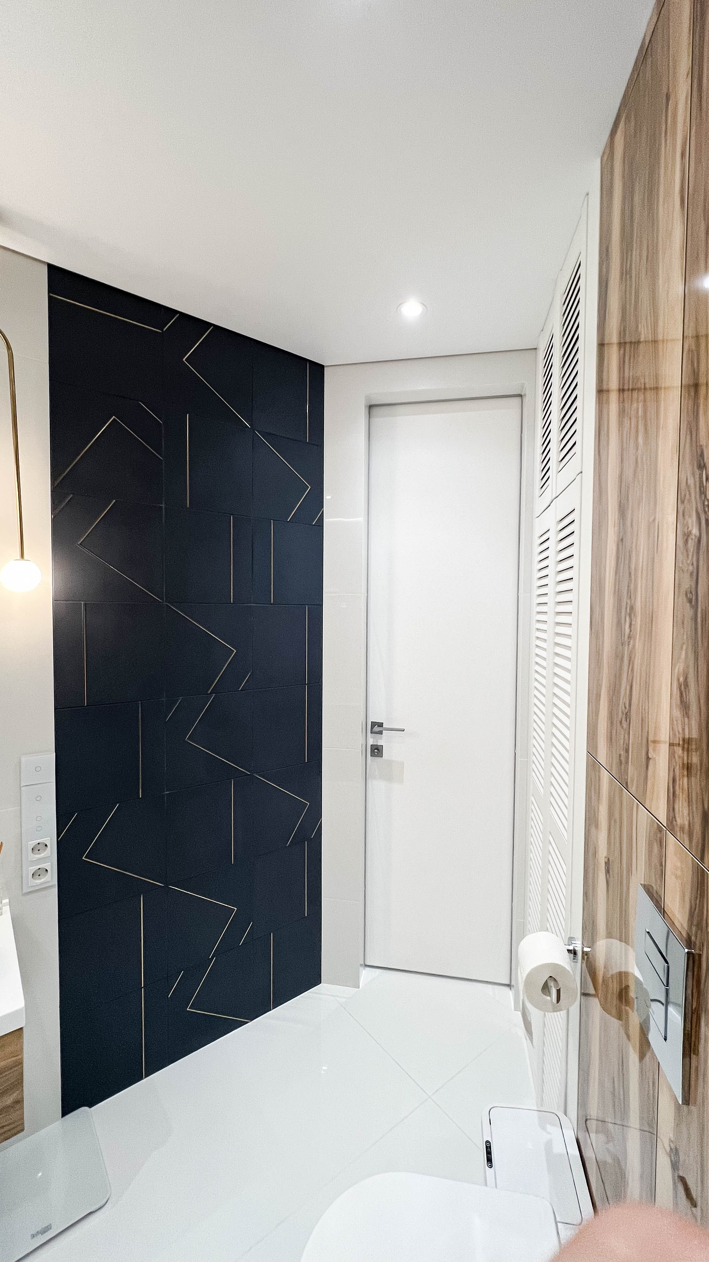 The apartment is in a modern style. Fotograf Dmitrii Donets