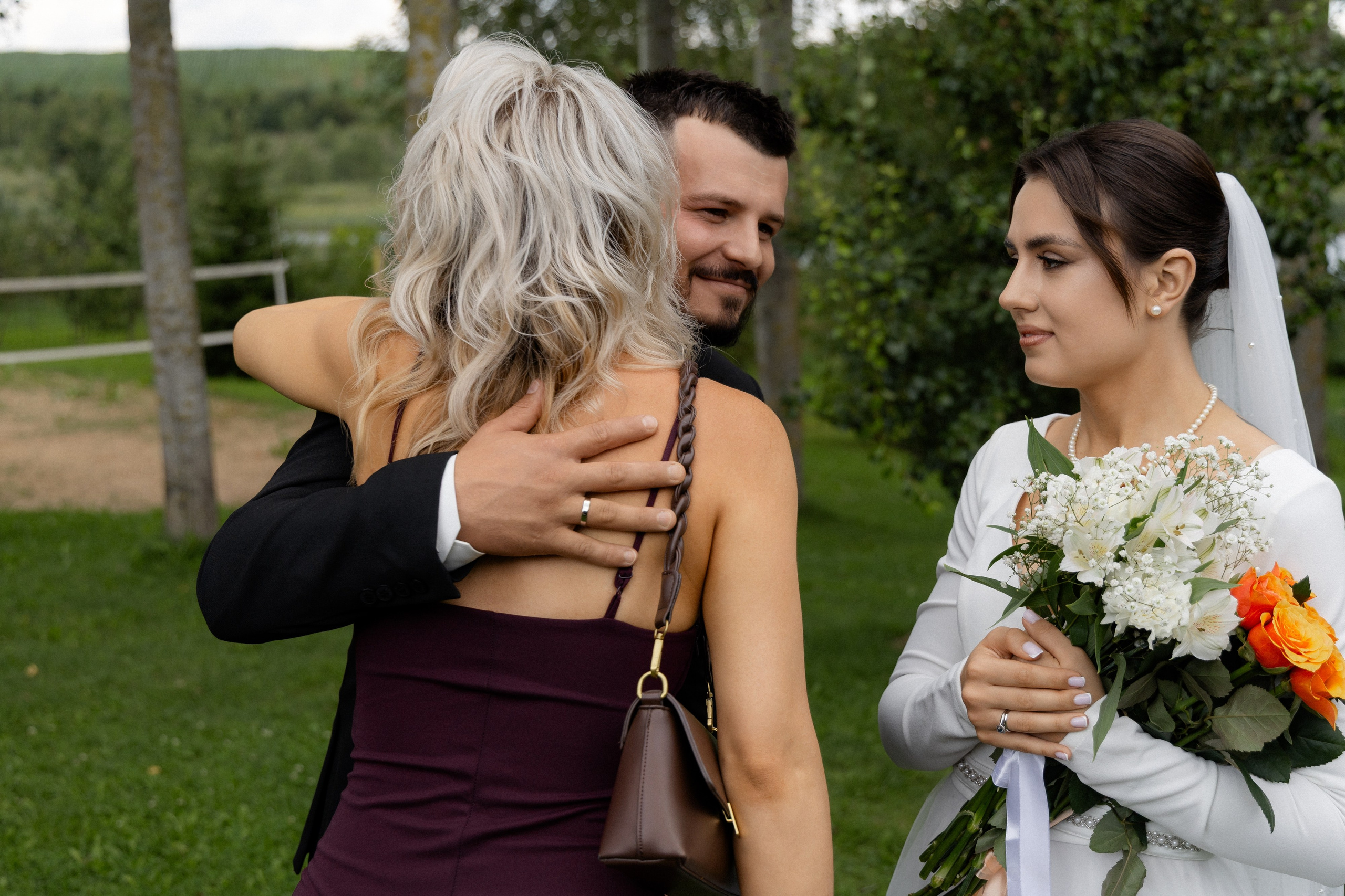 Свадебная фотосессия в агроусадьбе Лабодянка в Минске. Свадебный фотограф в Минске/Беларуси Сергей Спиридонов