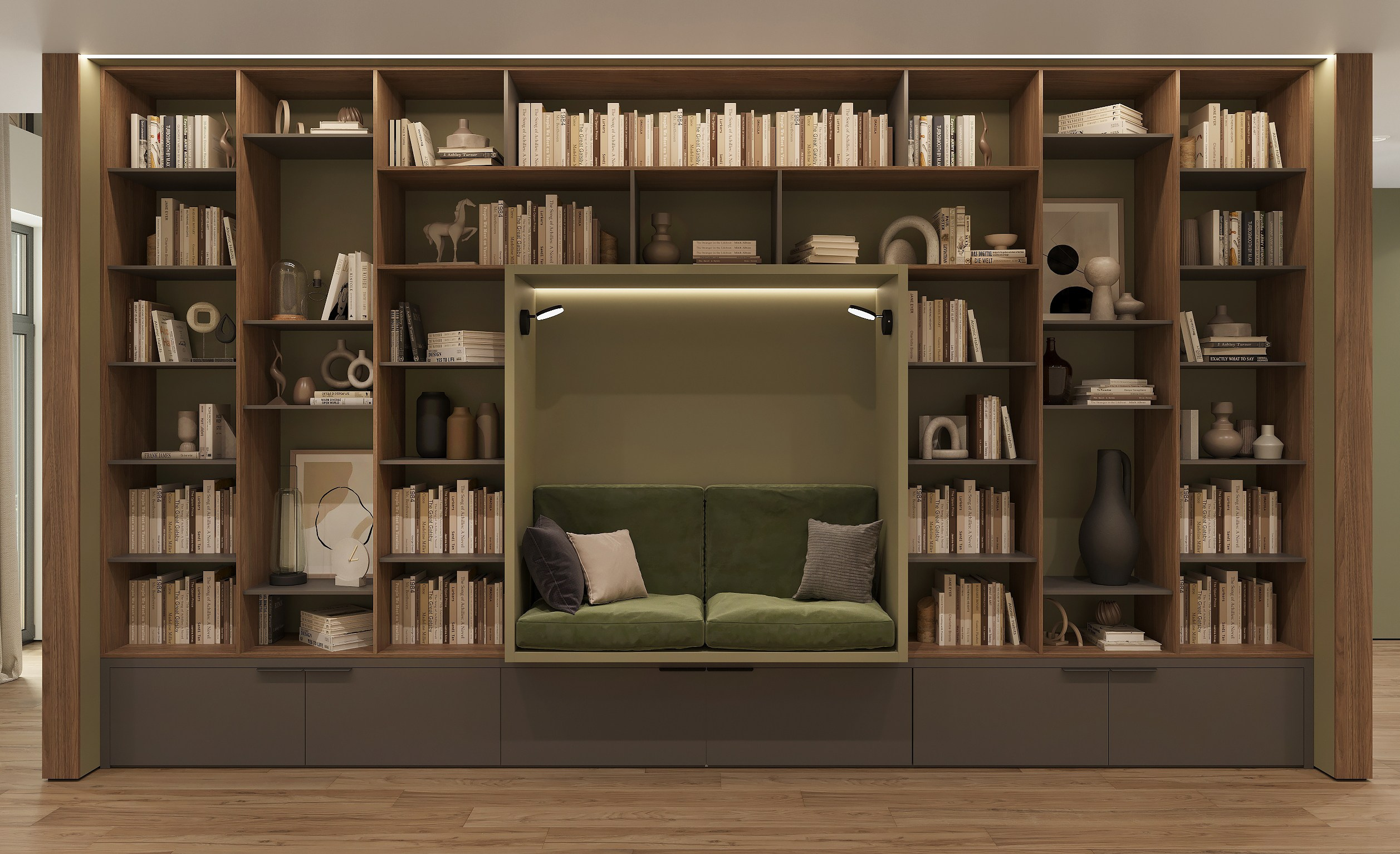 Дизайн-проект загородного частного дома в Ленинграской области. Дизайнер интерьера квартир и частных домов