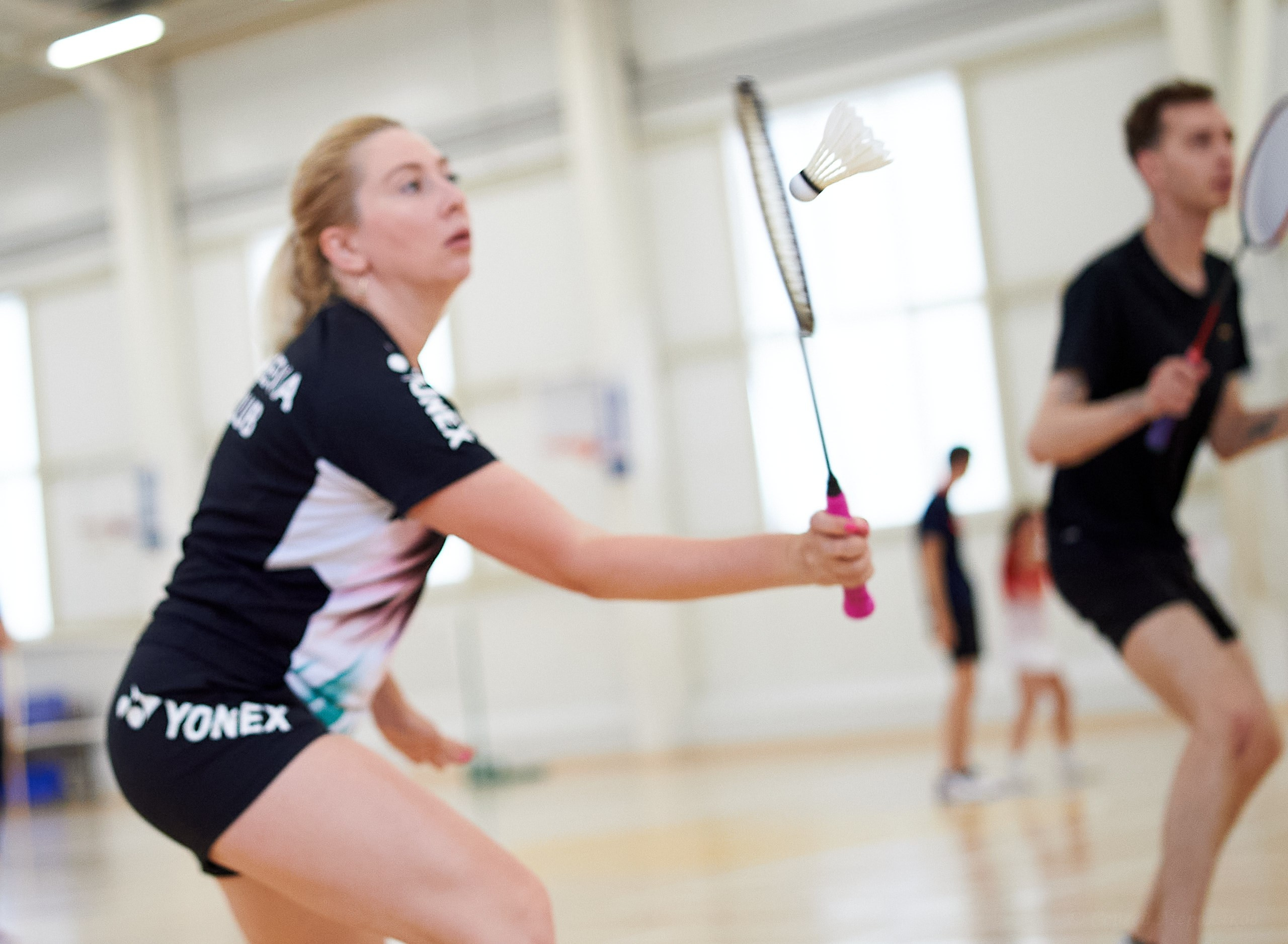 Бадминтон. Мастер-класс Любови Сухановой. Ижевск. 20.07.2024. Спортивный репортажный фотограф в Ижевске Сергей Мерзляков
