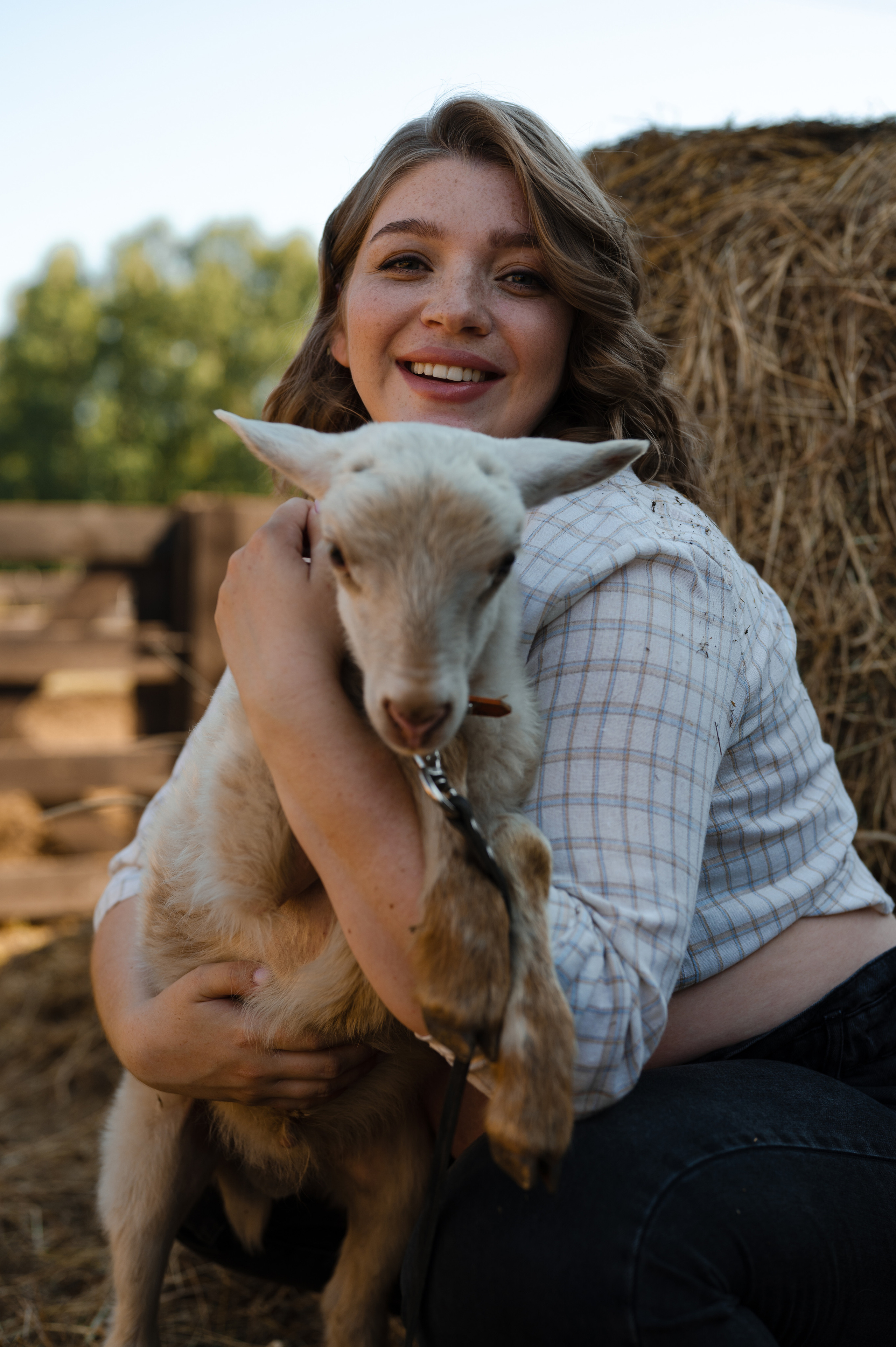 Диана, ферма. Фотограф Красноярск Екатерина Карпеза