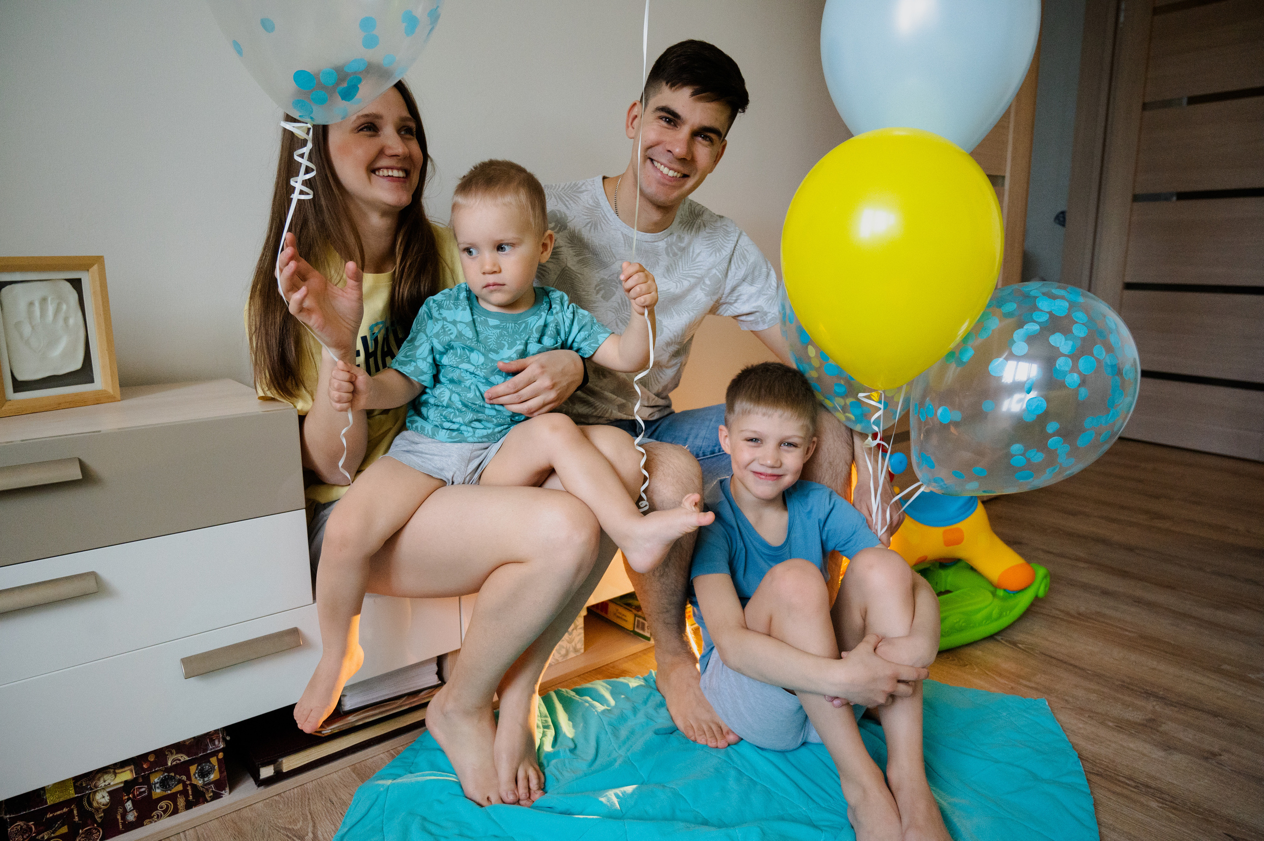 Алексеевы, домашняя. Фотограф Красноярск Екатерина Карпеза