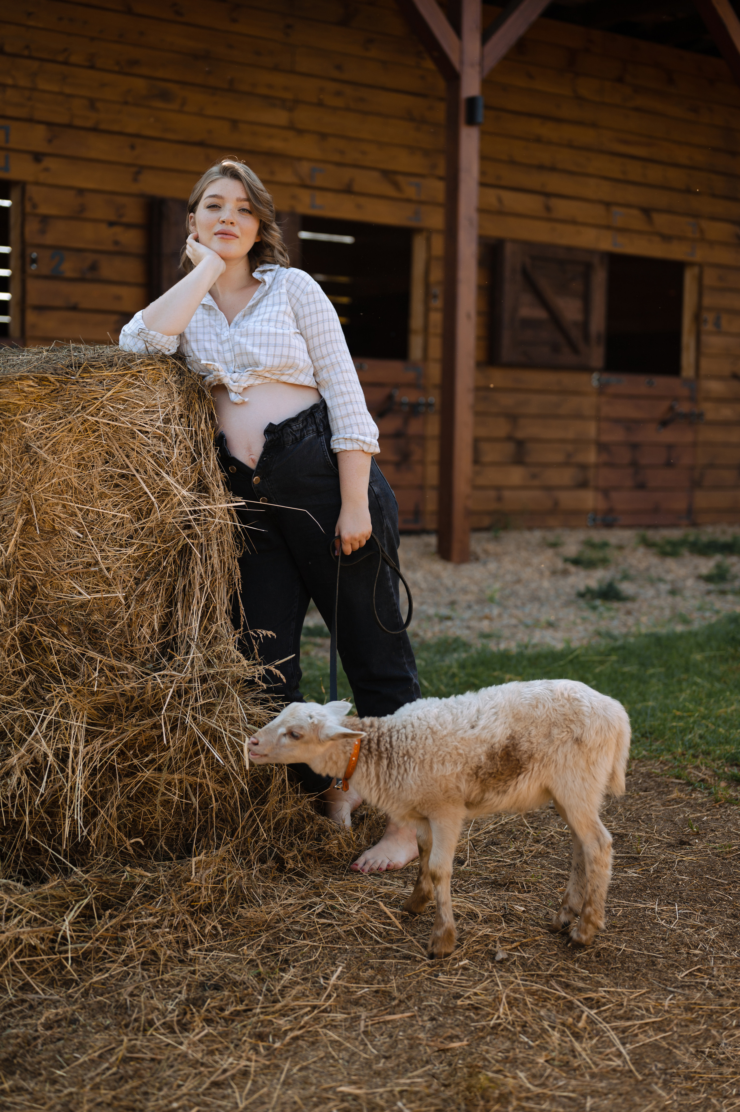 Диана, ферма. Фотограф Красноярск Екатерина Карпеза