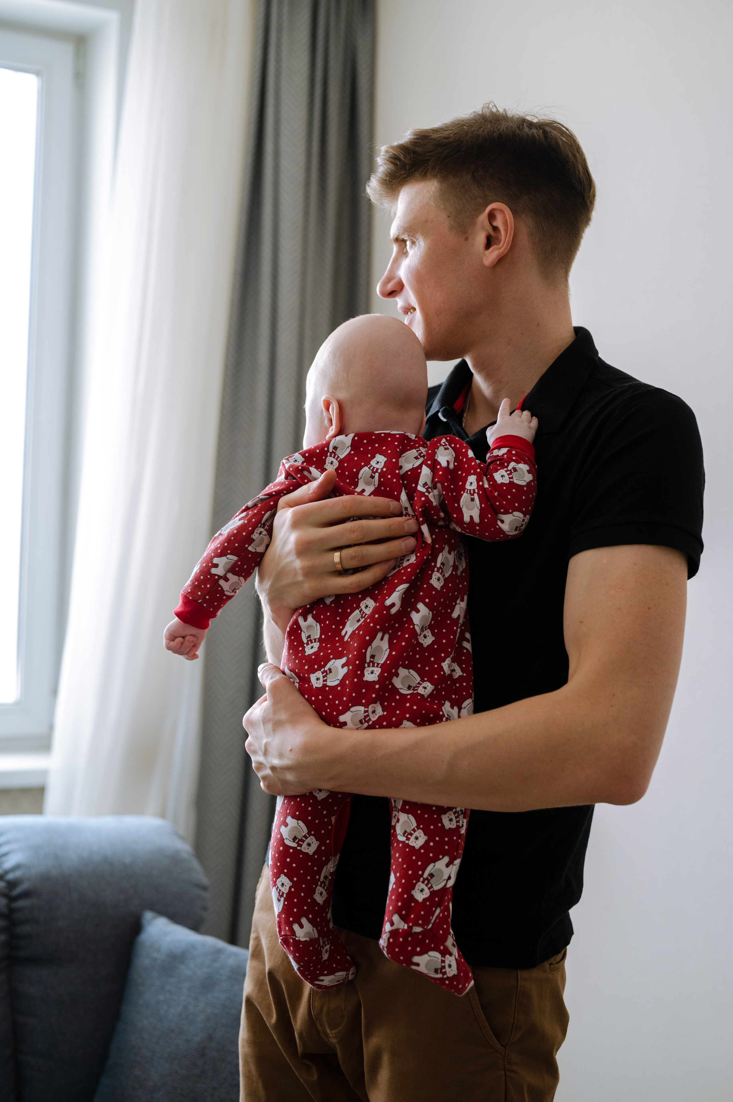 Миша, домашняя новогодняя. Фотограф Красноярск Екатерина Карпеза