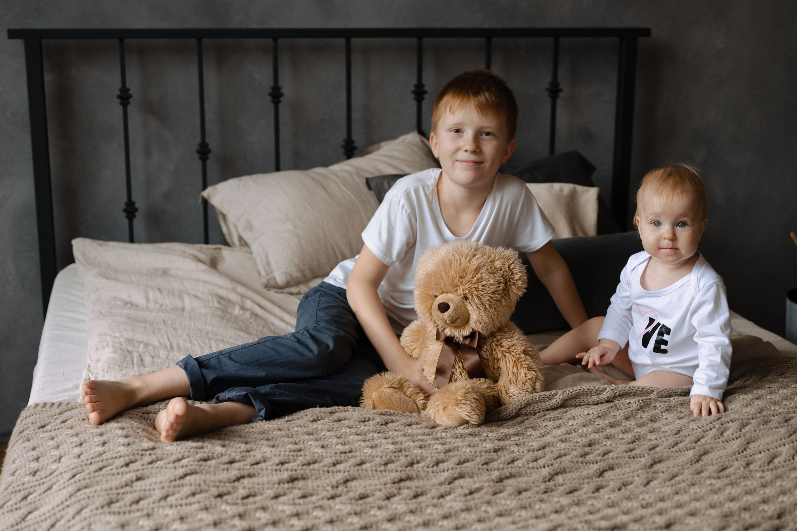 Светлана и детки, фотостудия MOON. Фотограф Красноярск Екатерина Карпеза