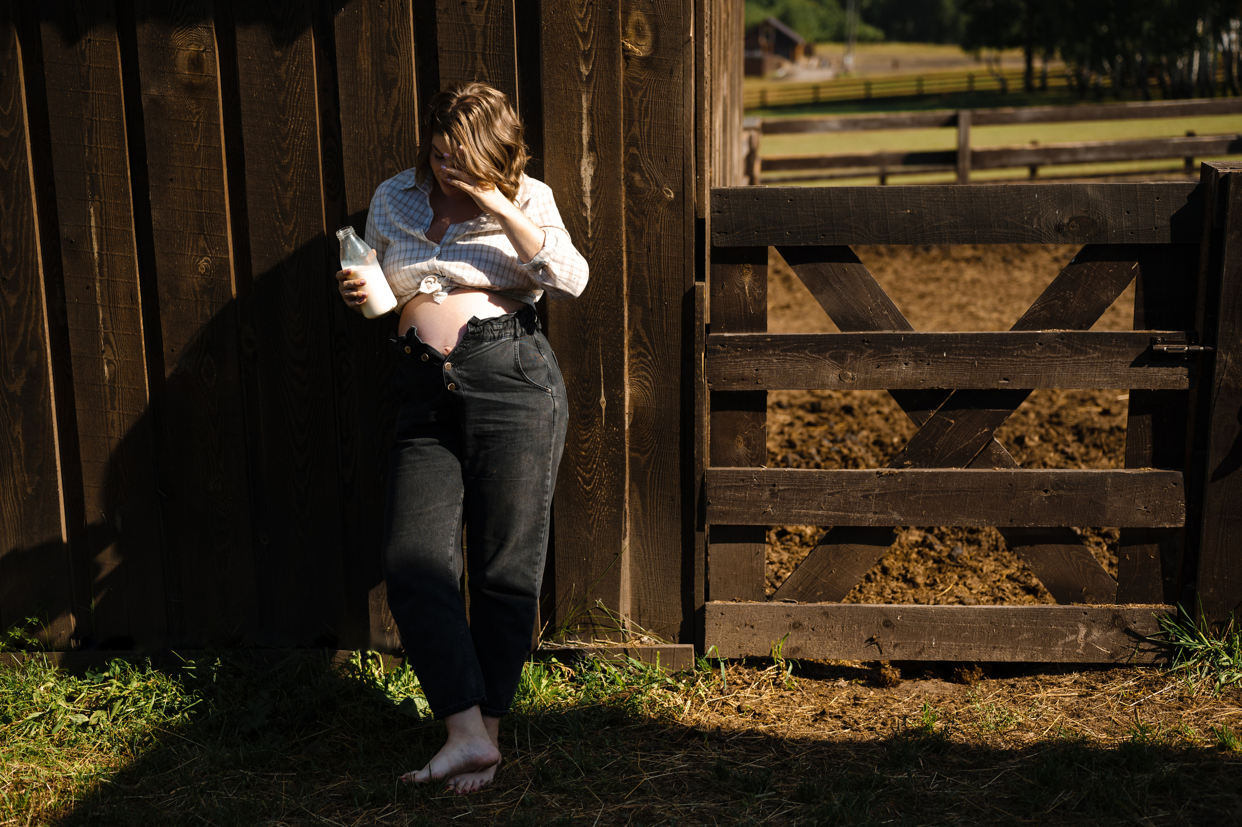 Диана, ферма. Фотограф Красноярск Екатерина Карпеза