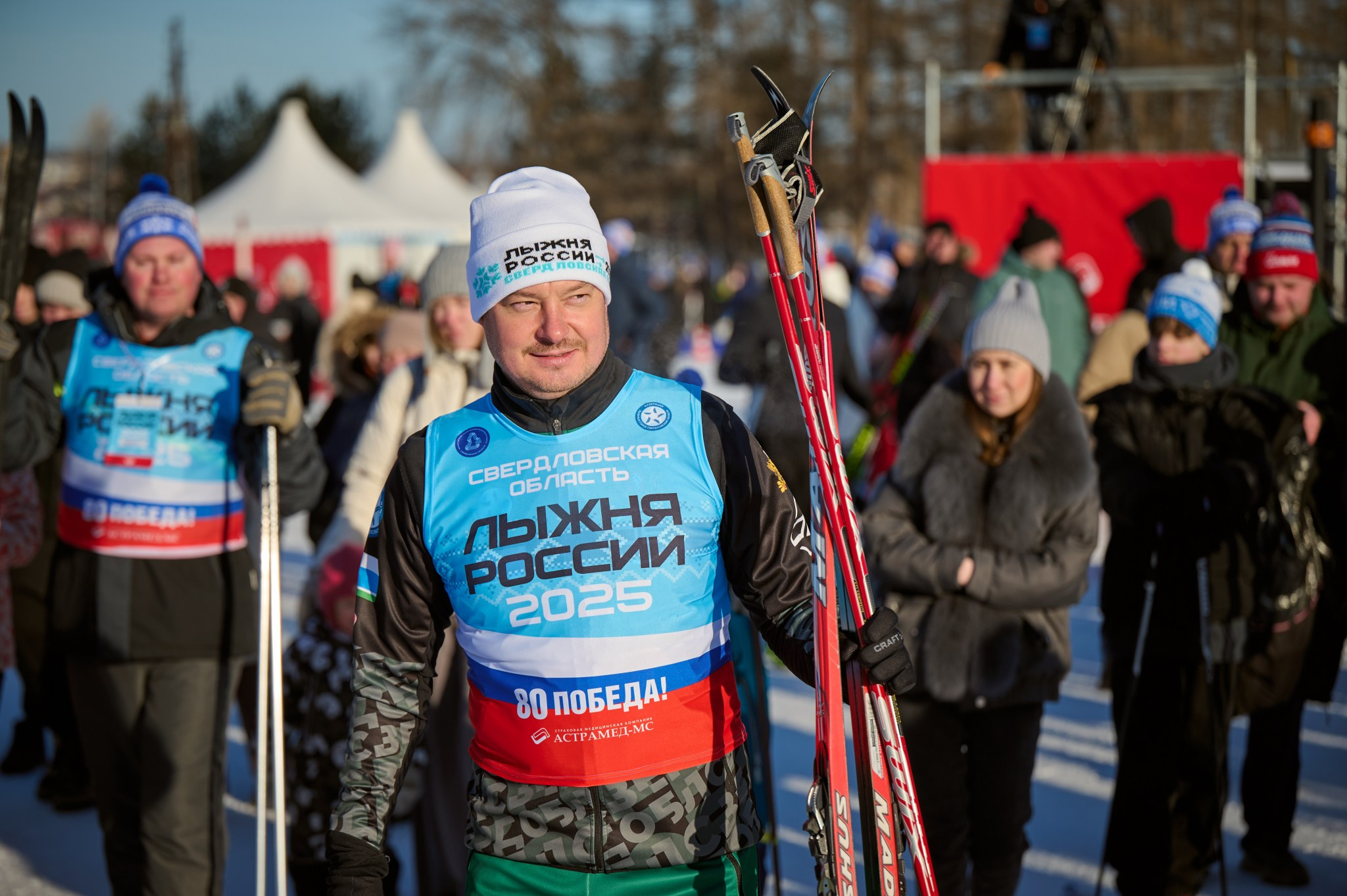 Лыжня России 2025. Мезенцев Евгений фотограф