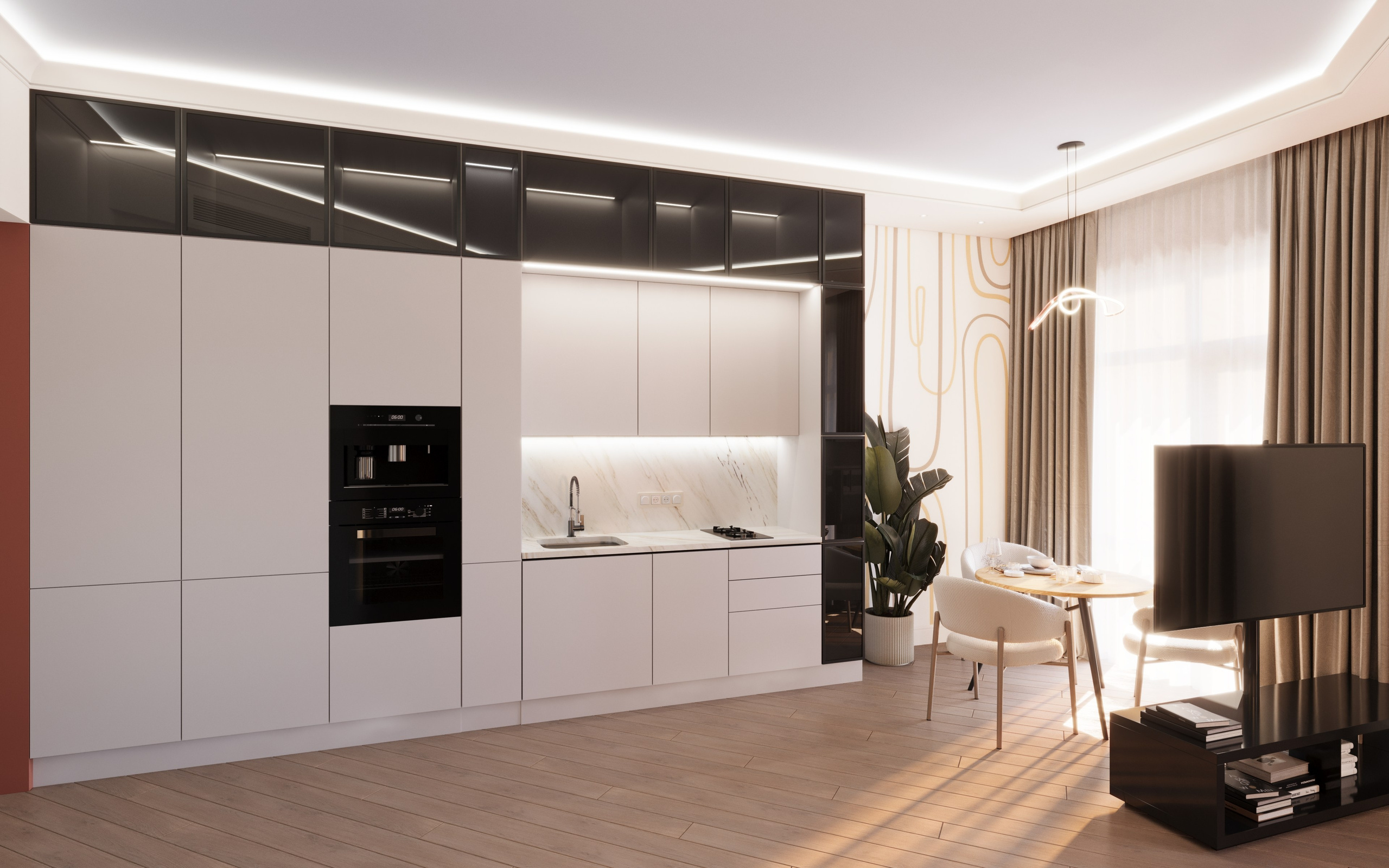 Интерьер квартиры. Визуализация и анимация в Москве — Андрей Епифанов