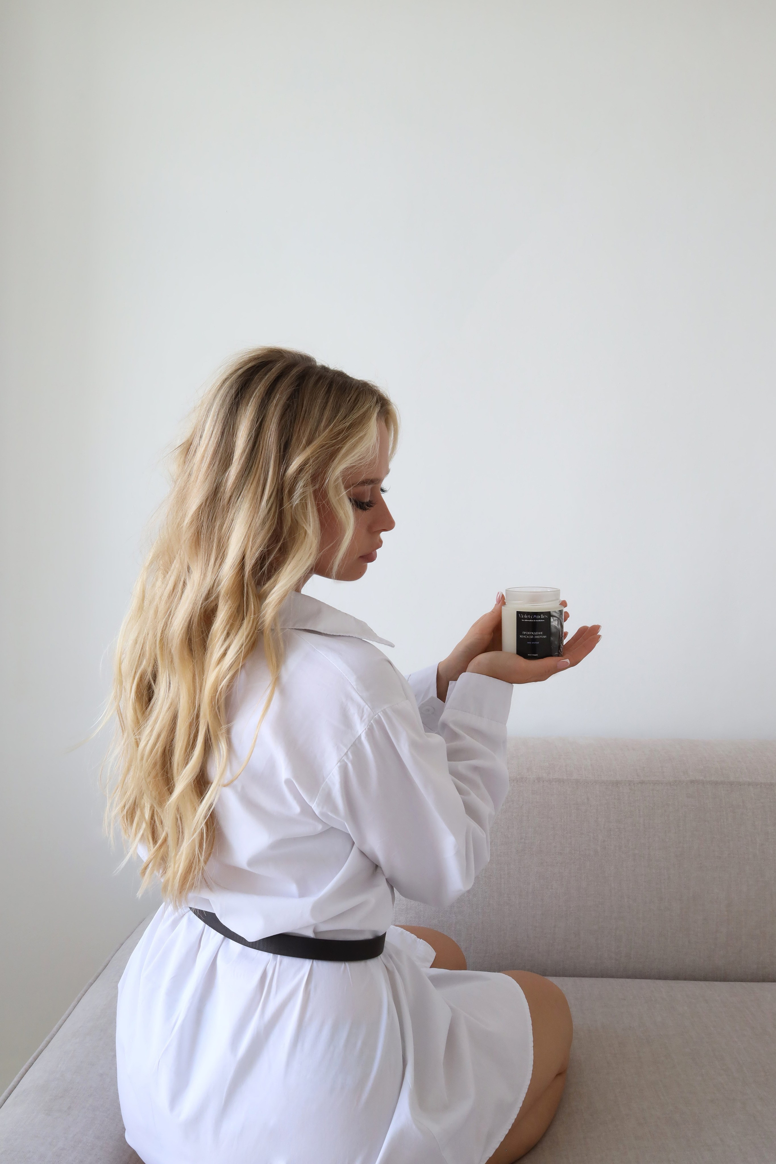 Бренд свечей VIOLET CANDLES. Фотограф Череповец T_FOTO