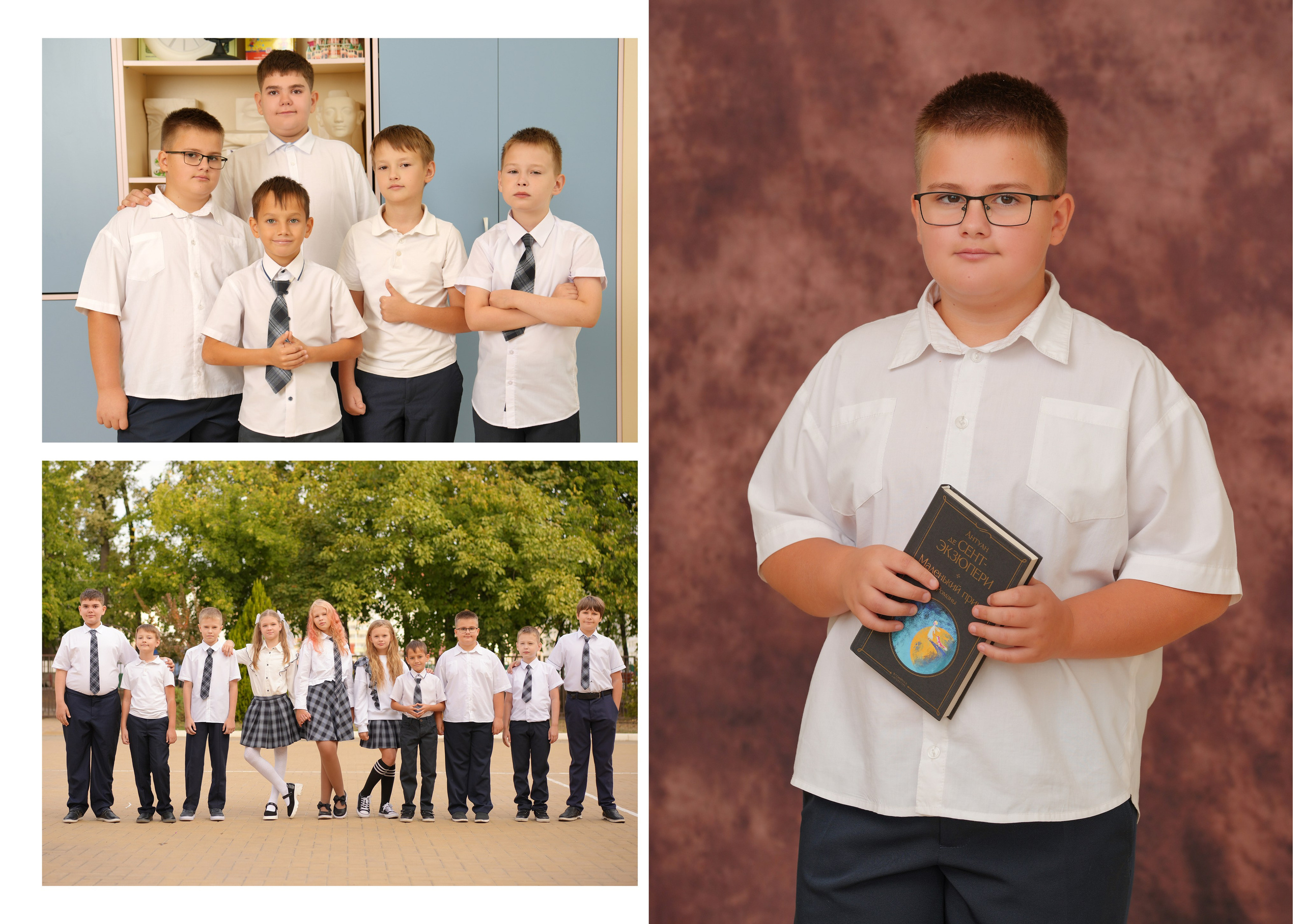 ШКОЛА 104 — 4 «В» класс. Красивый выпускной альбом в Краснодаре