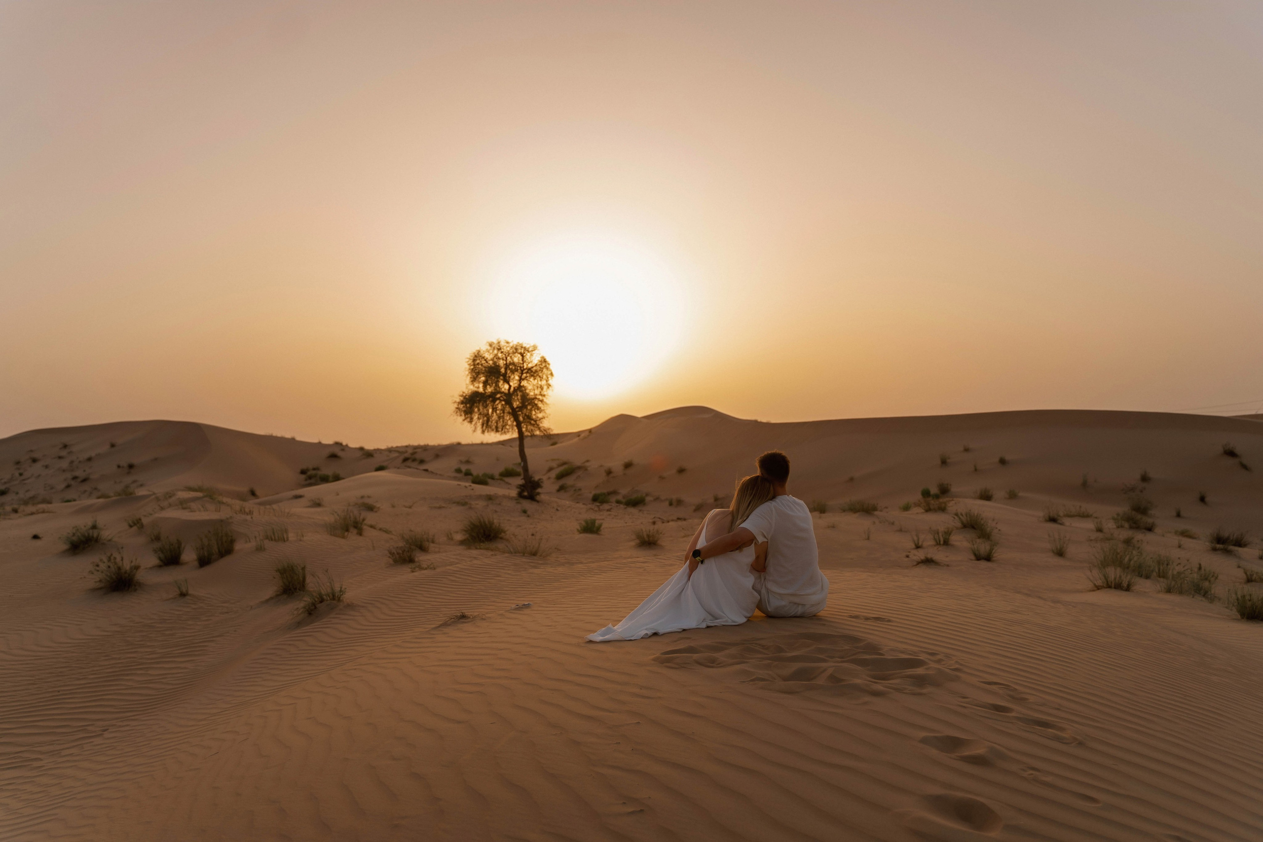 First anniversay in desert