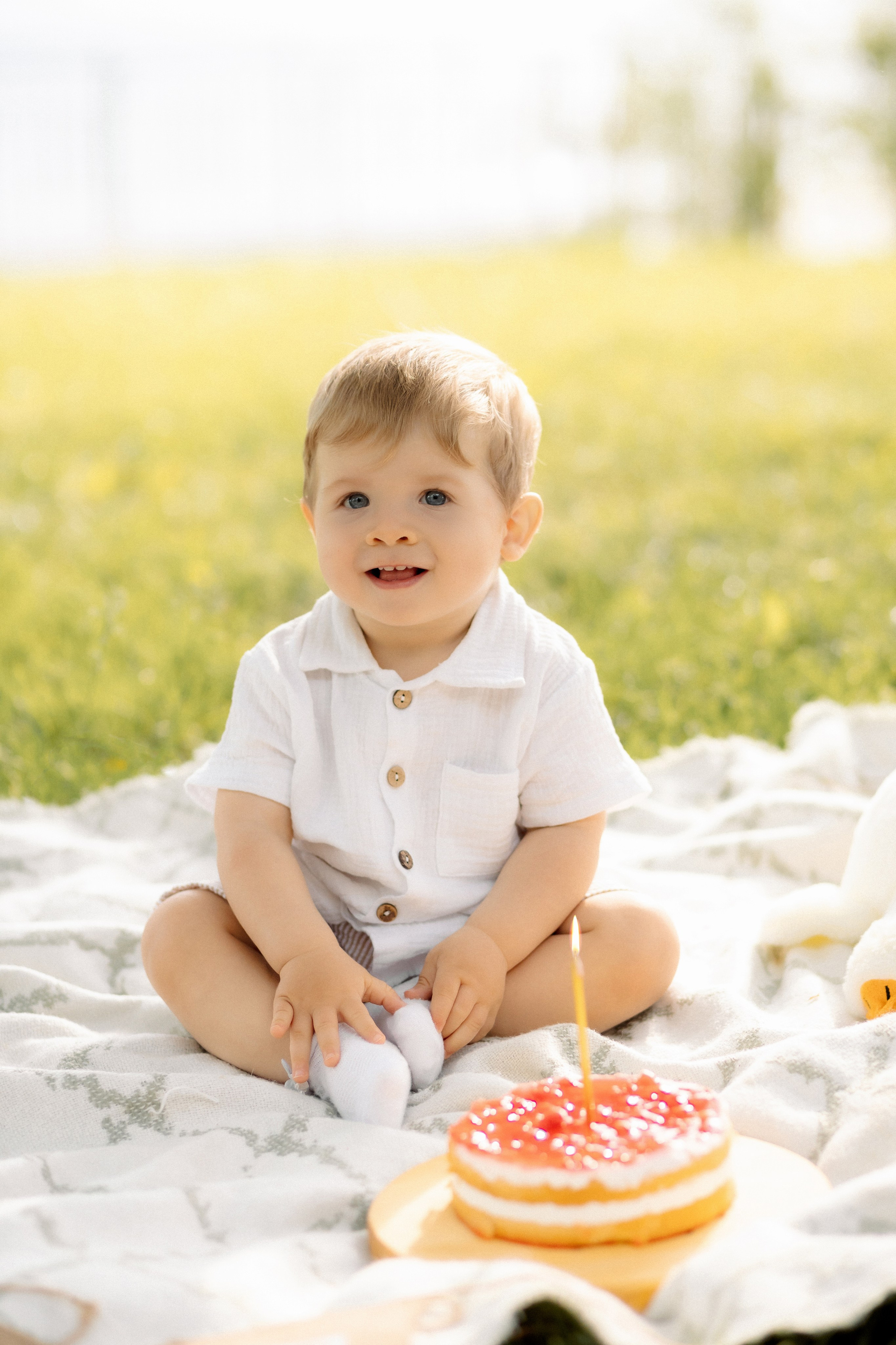 1 годик, фотосессия на природе. Зотова Алена — семейный и женский фотограф в Зеленограде