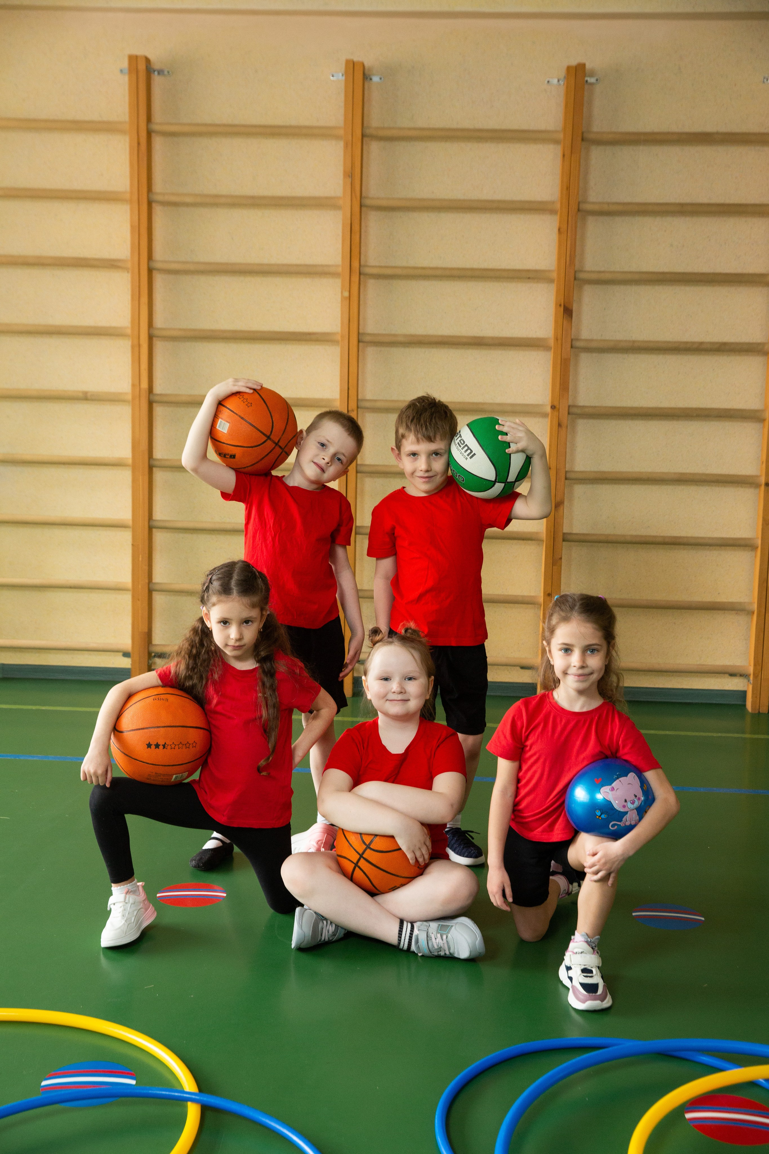 Физкультура в детском саду. Семейный, детский, школьный фотограф в Благовещенске Яна Белоусова