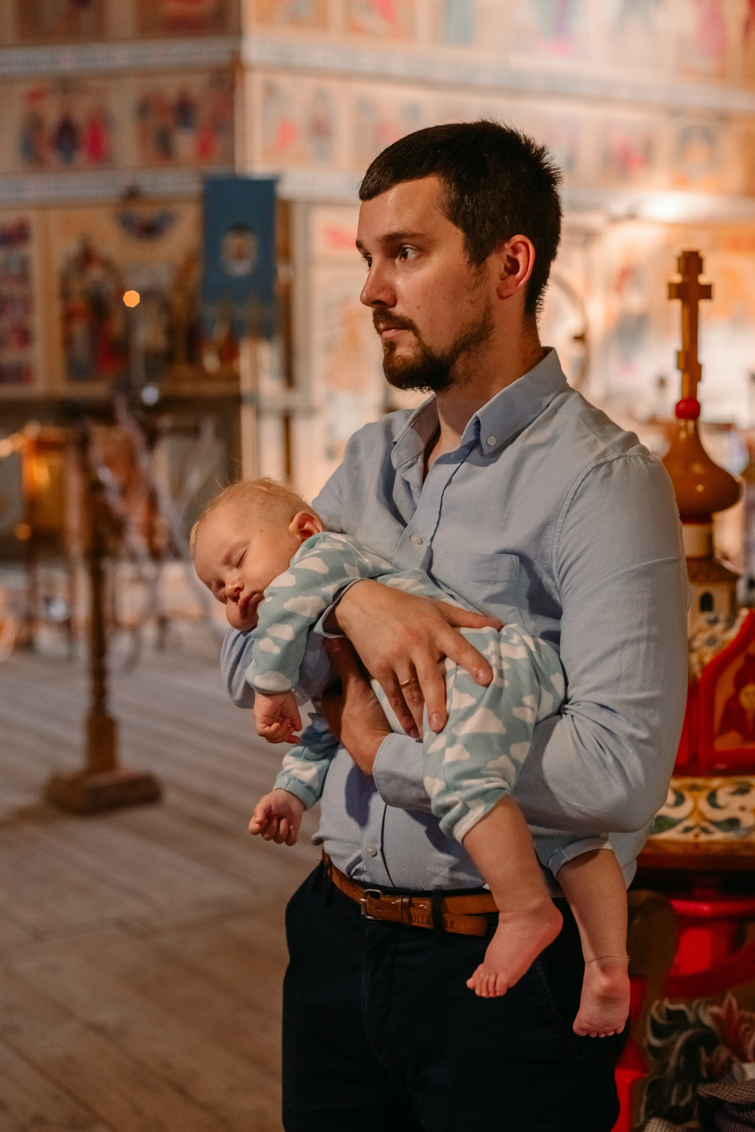 Фотосессия Крещения в Санкт-Петербурге. Фотограф Юлия Кондратьева