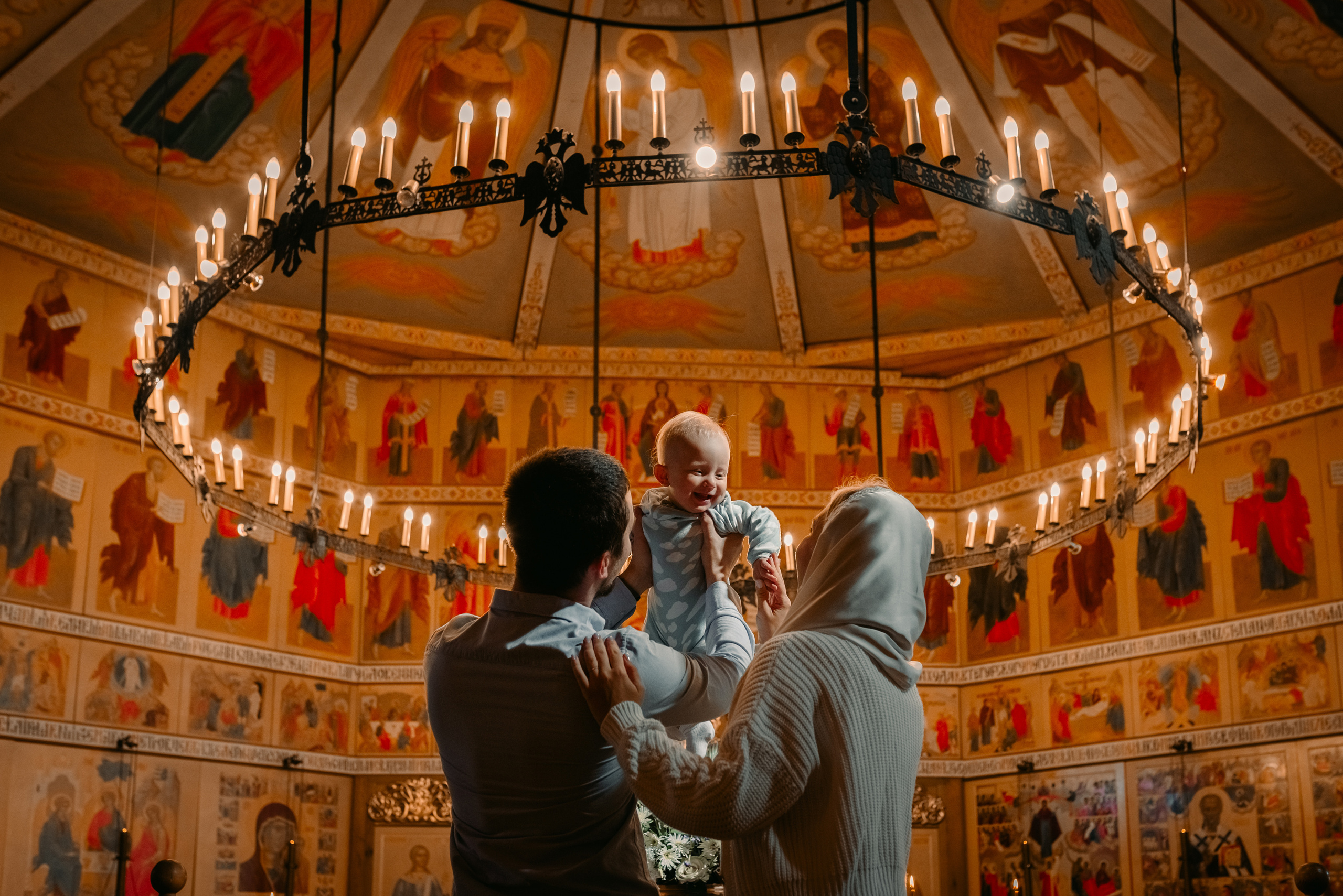 Фотосессия Крещения в Санкт-Петербурге. Фотограф Юлия Кондратьева