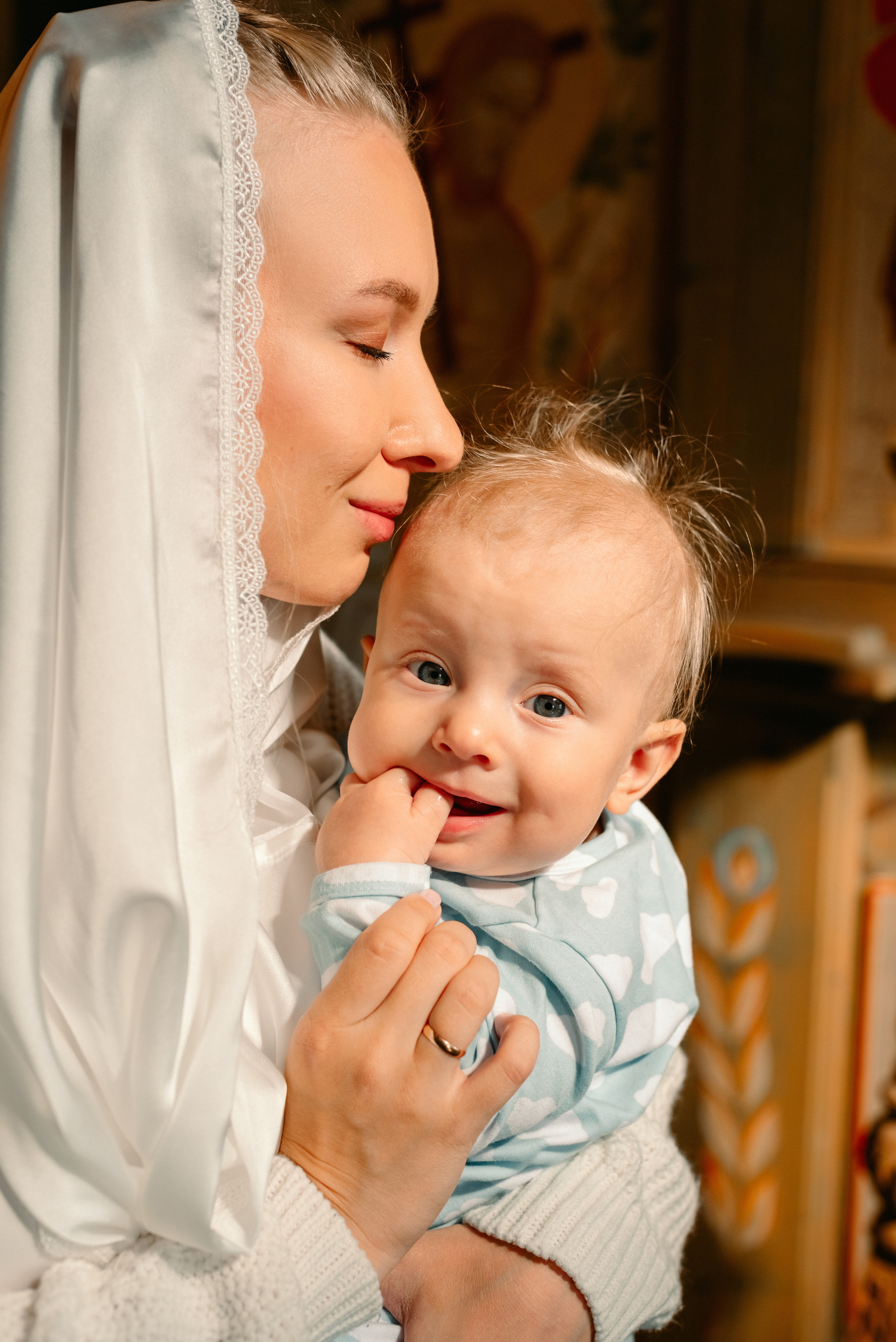 Фотосессия Крещения в Санкт-Петербурге. Фотограф Юлия Кондратьева