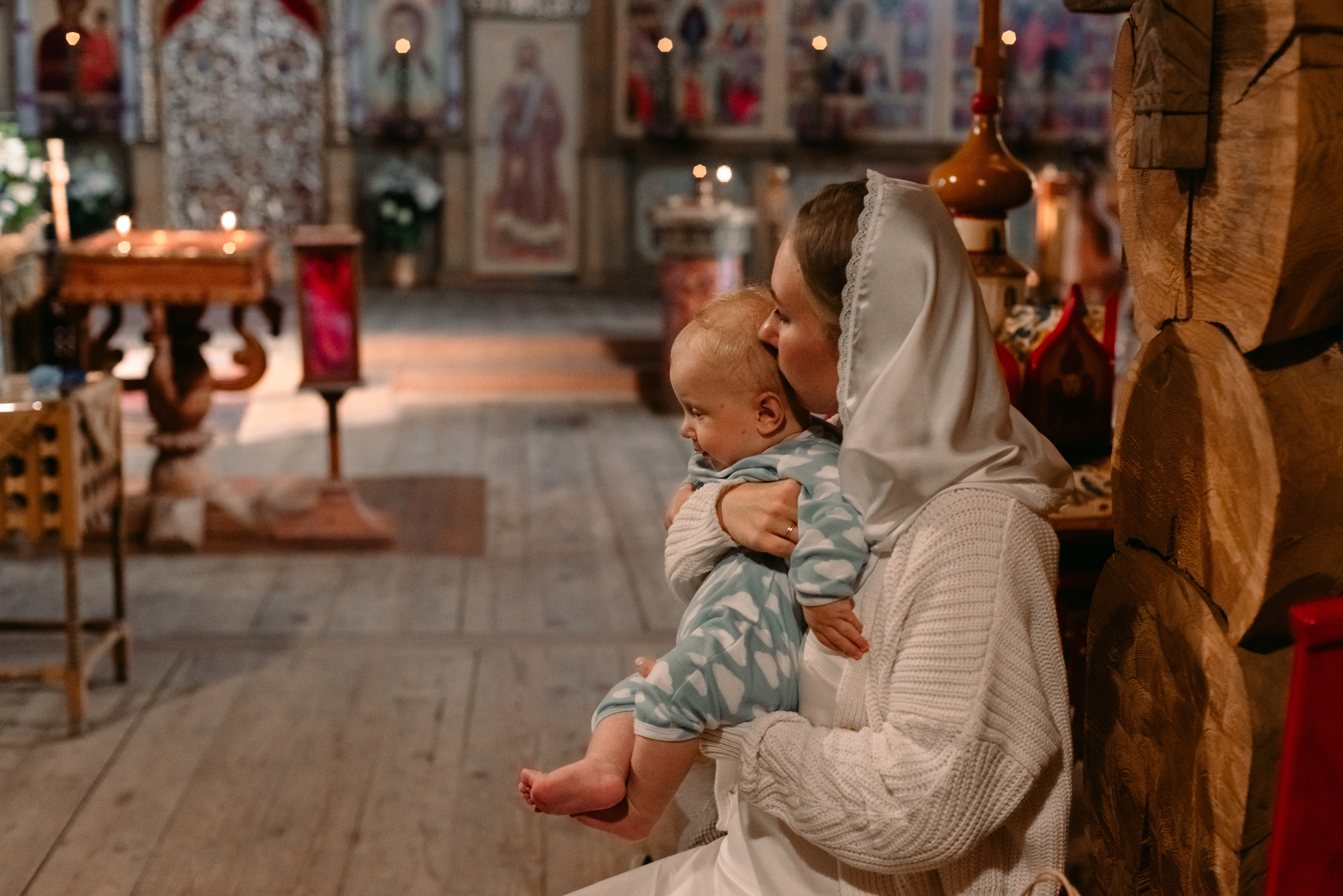 Фотосессия Крещения в Санкт-Петербурге. Фотограф Юлия Кондратьева