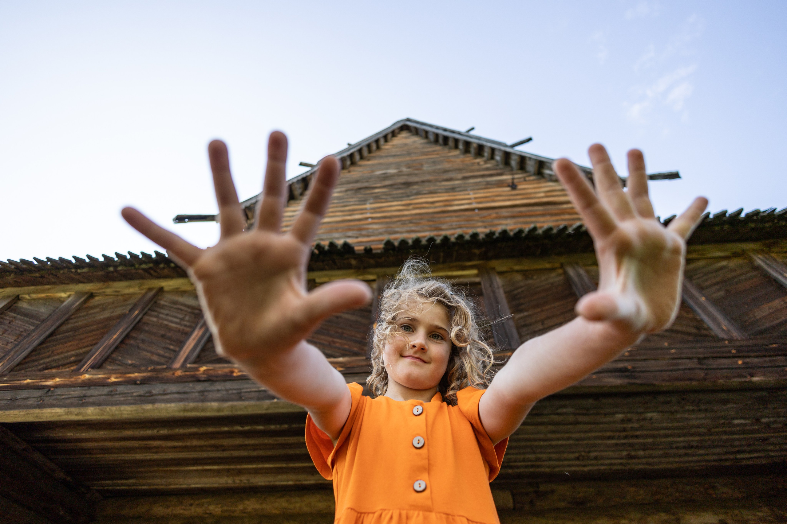 Детские креативные съемки в  Москве.