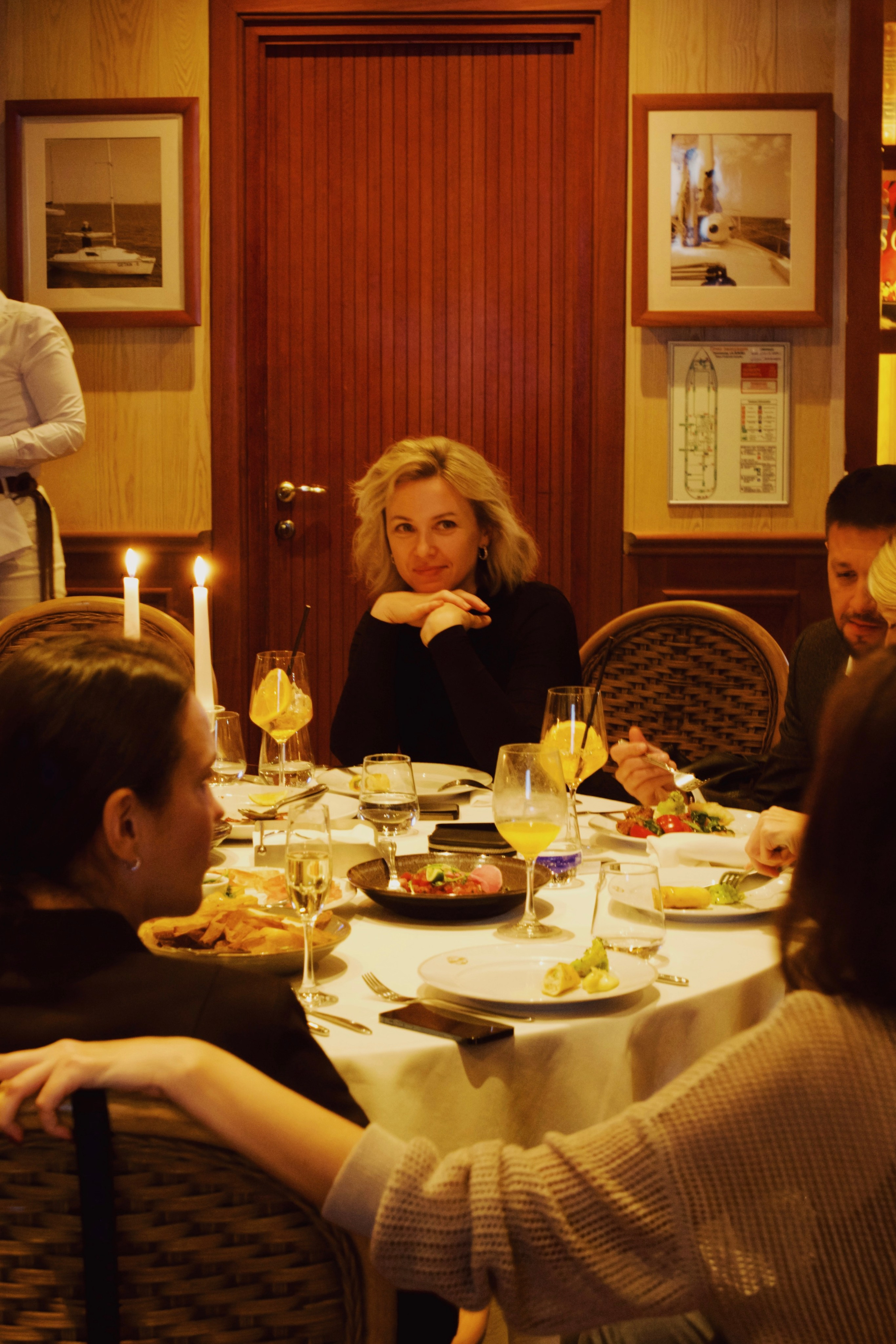 Вечер в Чайке. Татьян гертье