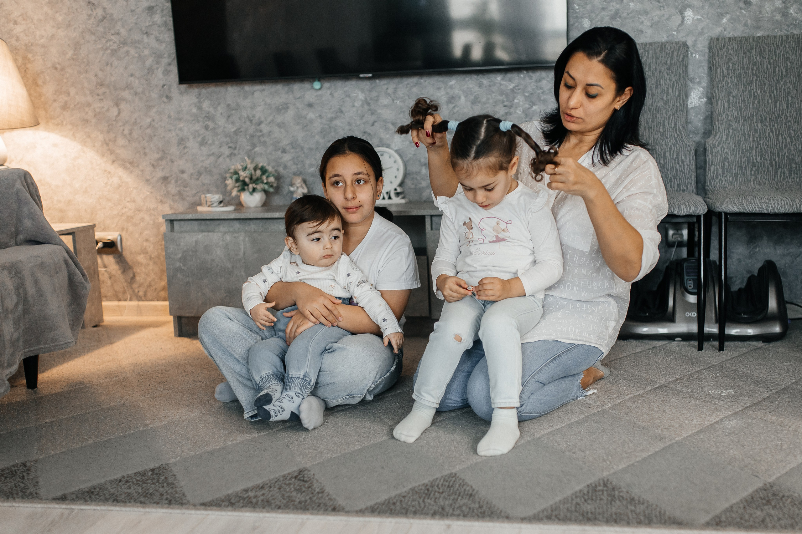 Джаннет, Лалия, Марьям, Алиша. Елена Семейный фотограф Санкт-Петербург
