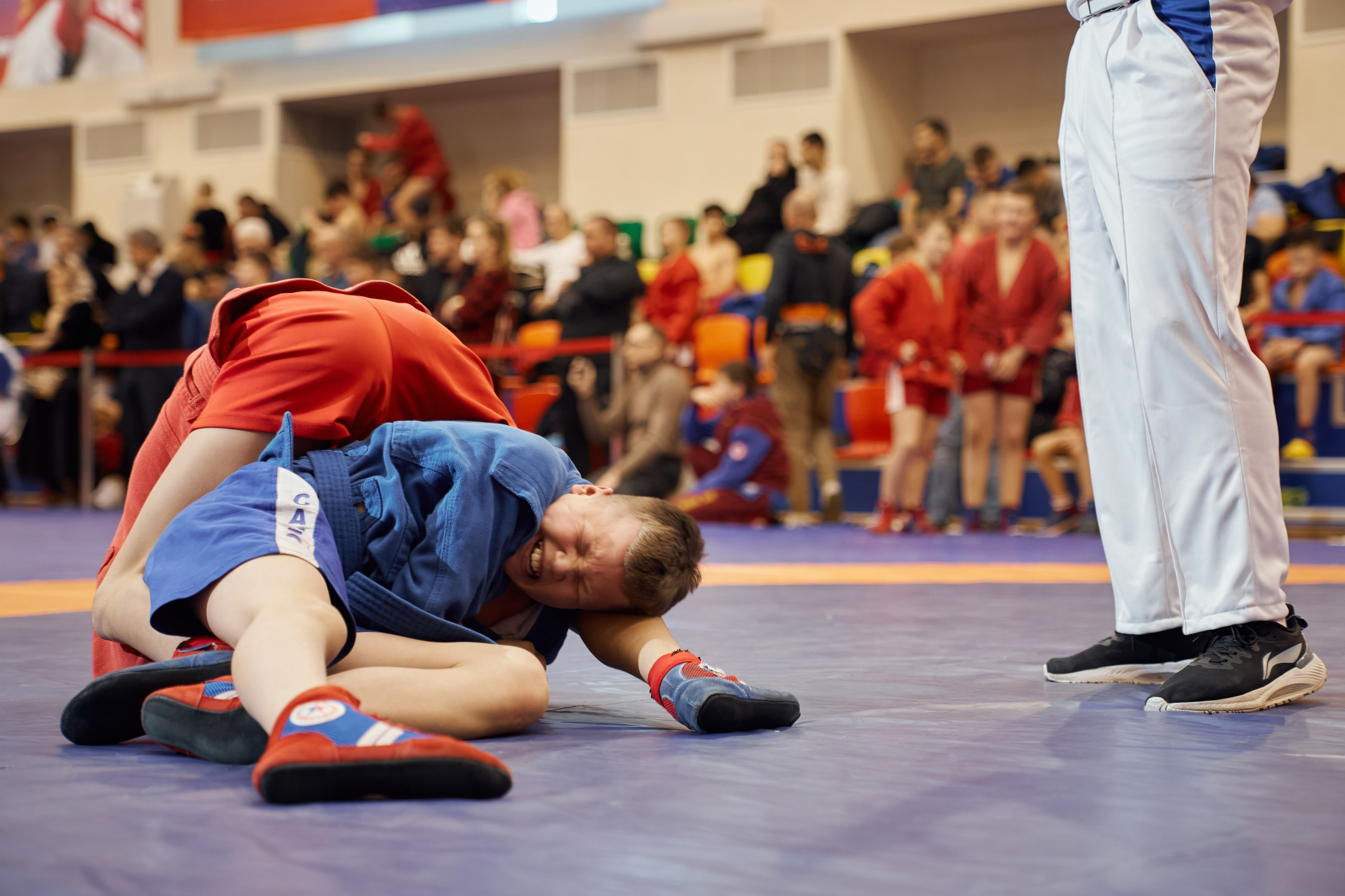 Чемпионат по самбо в Мытищах среди юношей — 2025 год