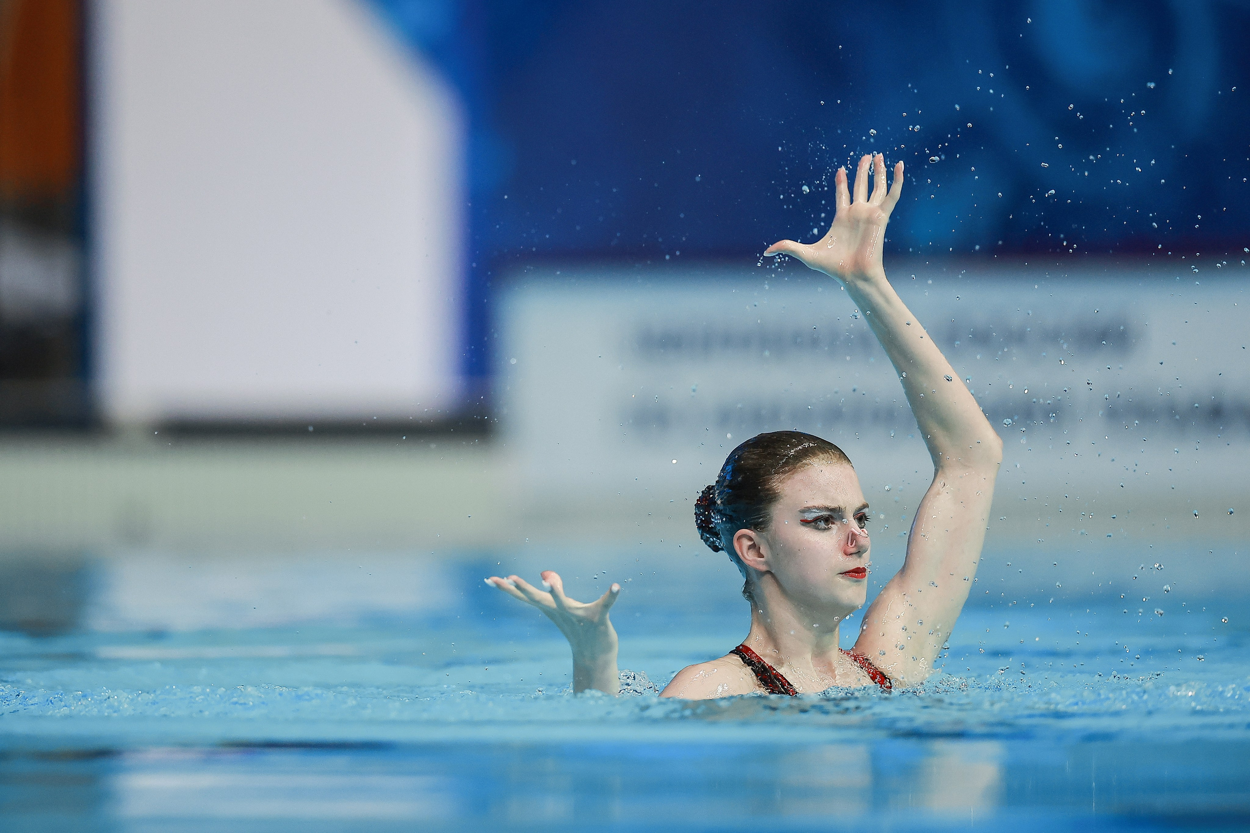 Чемпионат России по синхронному плаванию. Спортивный репортажный фотограф Казань Нафис Сиразетдинов