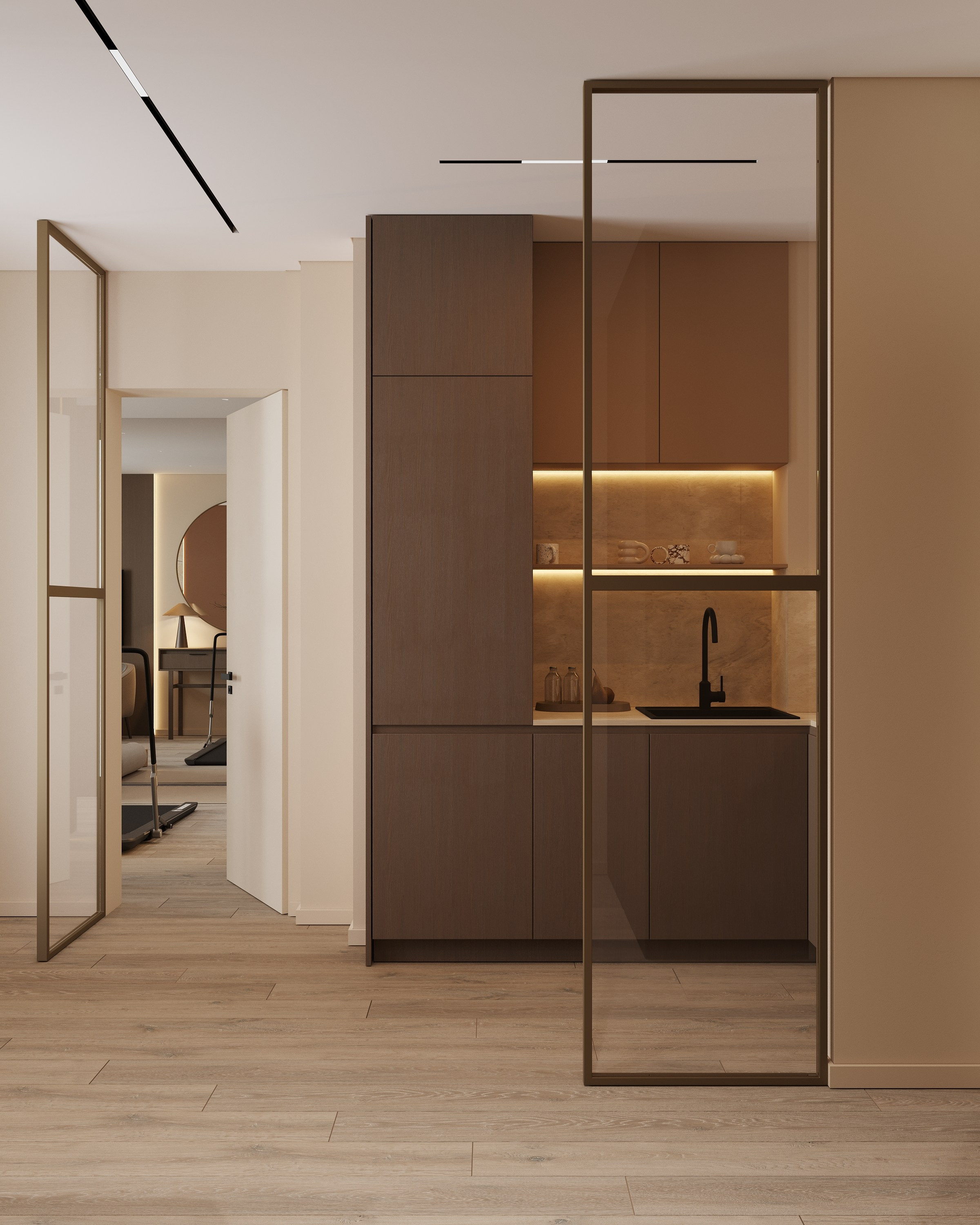 SPB | OFFICE WELL 59 м². 3d визуализатор Анастасия Науменко