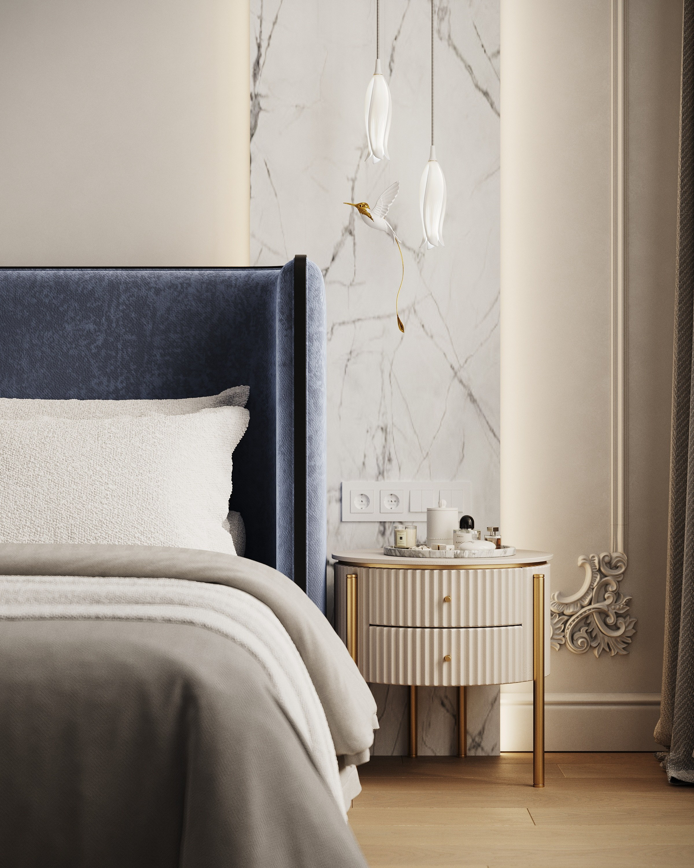 MSK | West Garden 105 м². 3d визуализатор Анастасия Науменко