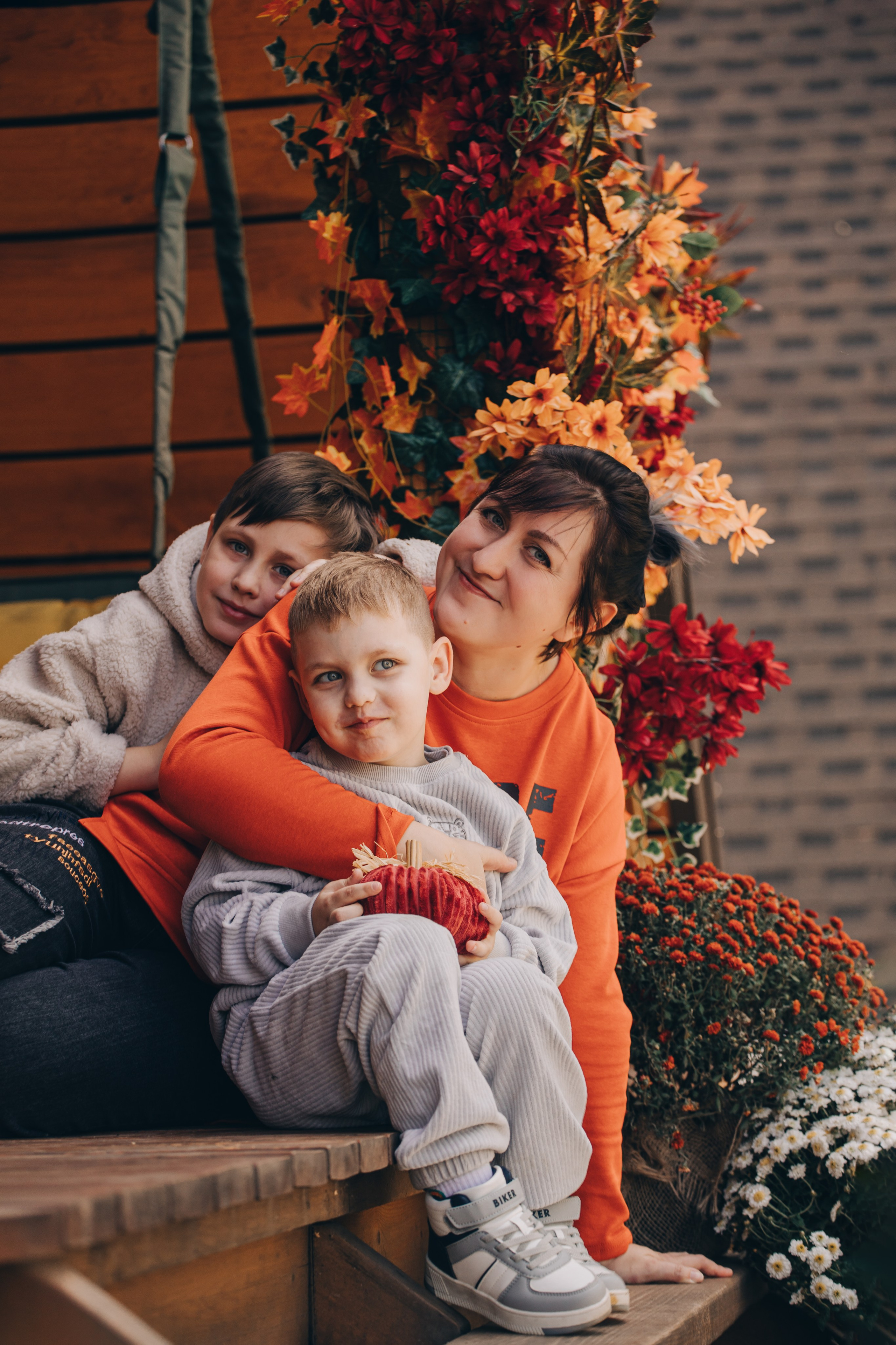 Семейная осенняя фотосессия. Свадебный и семейный фотограф в Краснодарском крае Мария Данилкина