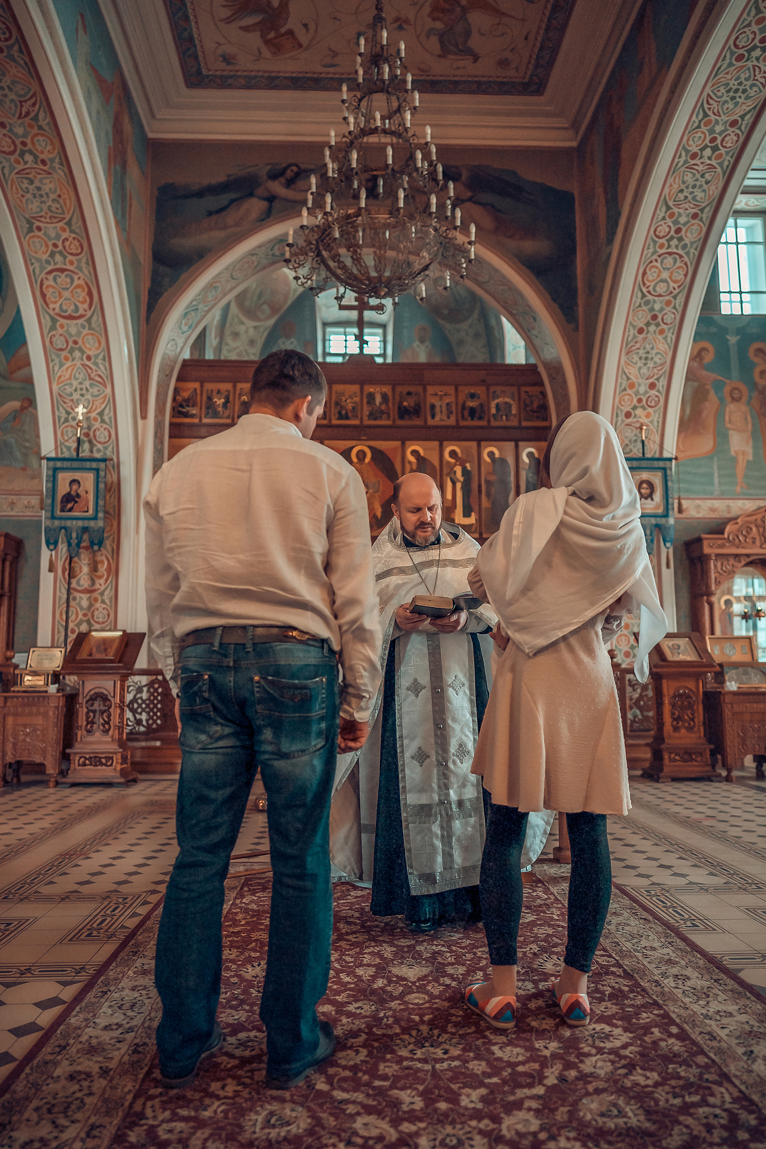 Крещение Марии. Фотограф на Крещение и Венчание в Красноярске Рамазанова Юлия