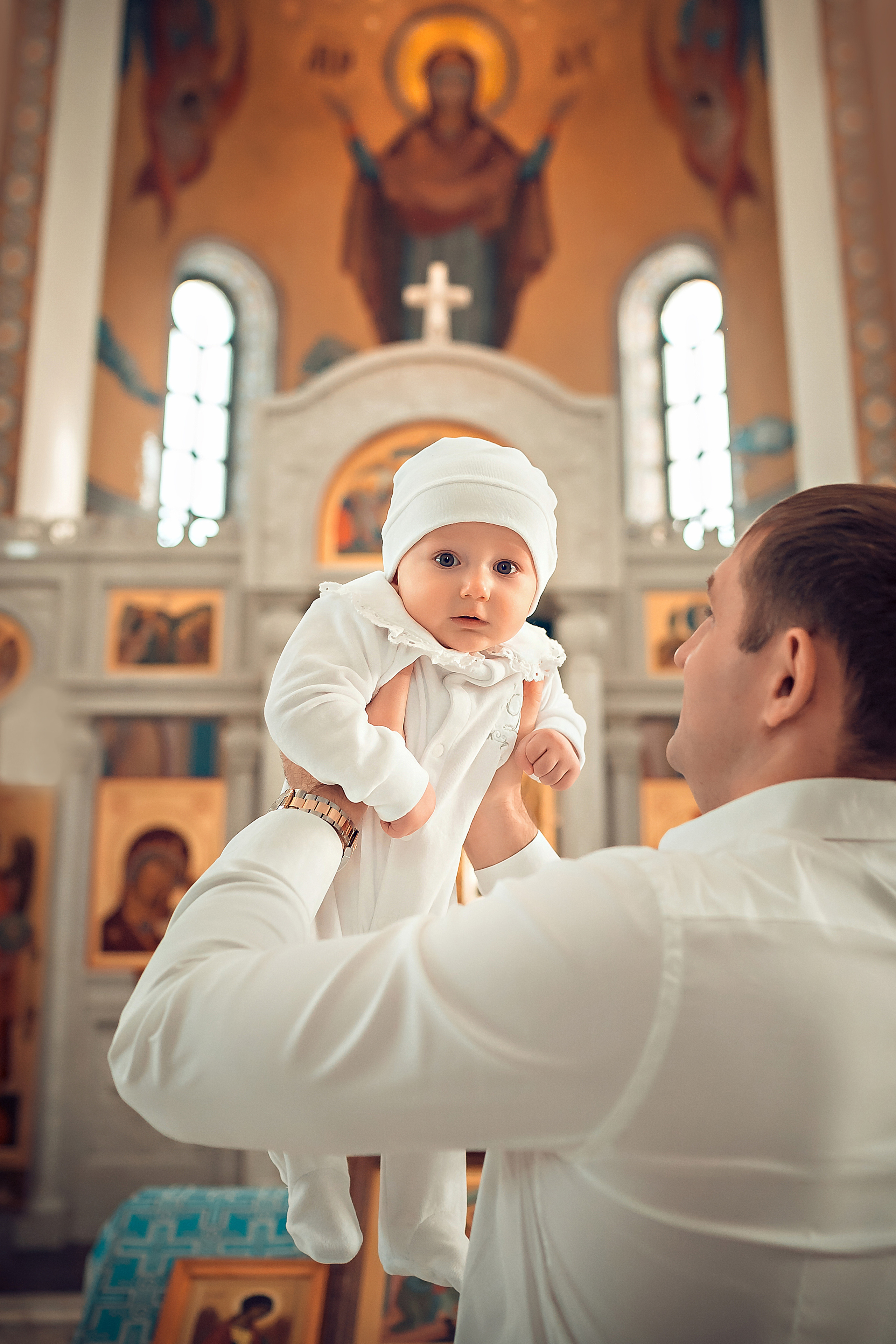 Таинство Крещения Данила. Фотограф на Крещение и Венчание в Красноярске Рамазанова Юлия