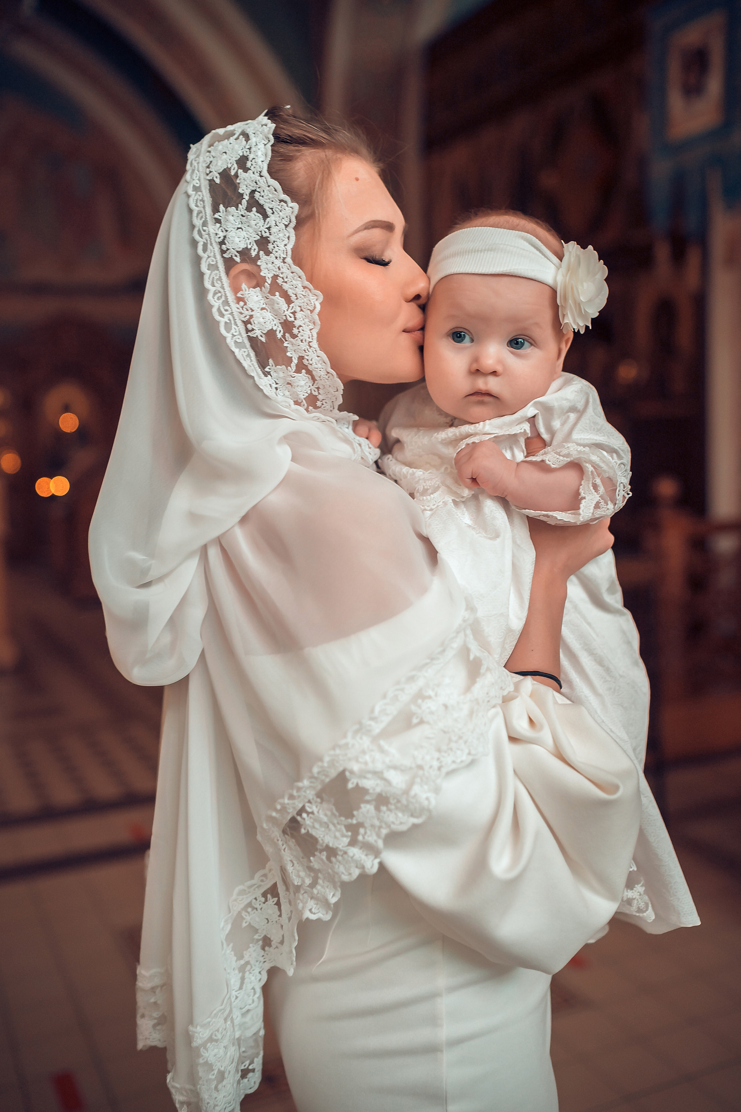 Крещение Марии. Фотограф на Крещение и Венчание в Красноярске Рамазанова Юлия