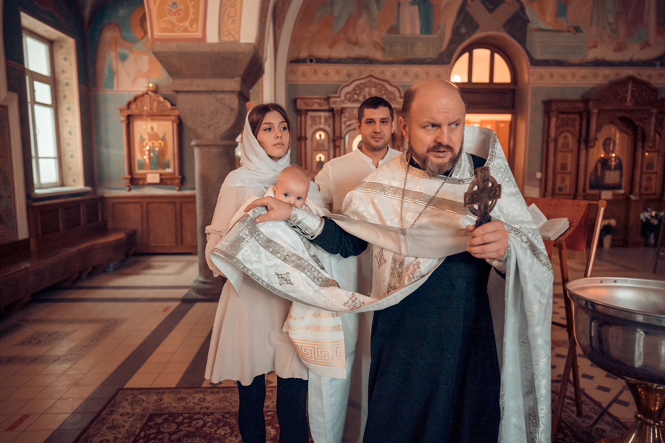 Крещение Марии. Фотограф на Крещение и Венчание в Красноярске Рамазанова Юлия