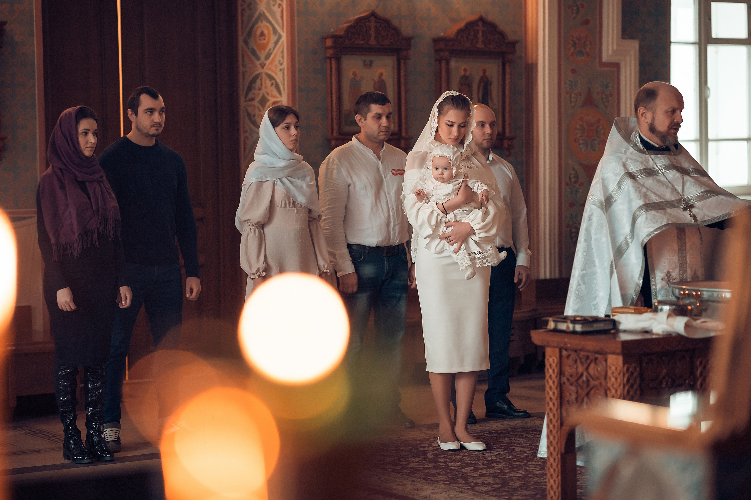 Крещение Марии. Фотограф на Крещение и Венчание в Красноярске Рамазанова Юлия