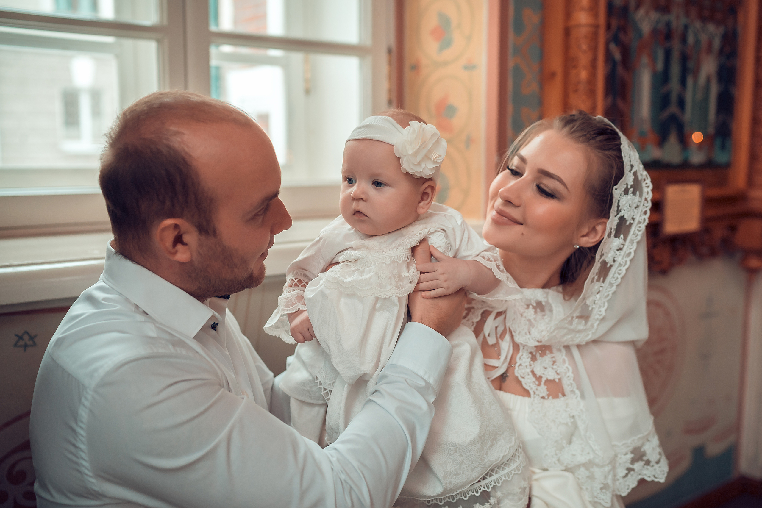 Крещение Марии. Фотограф на Крещение и Венчание в Красноярске Рамазанова Юлия