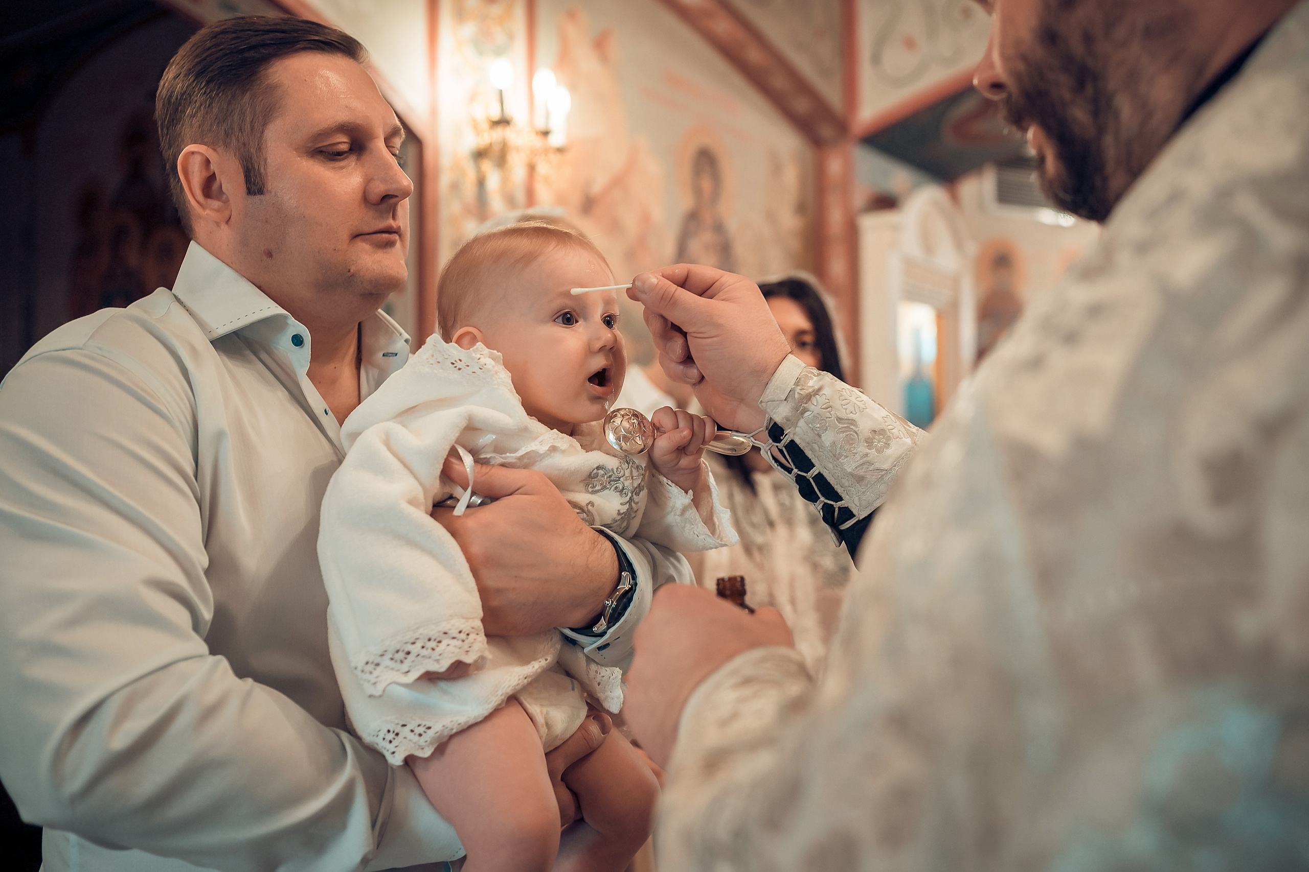 Таинство Крещения Данила. Фотограф на Крещение и Венчание в Красноярске Рамазанова Юлия
