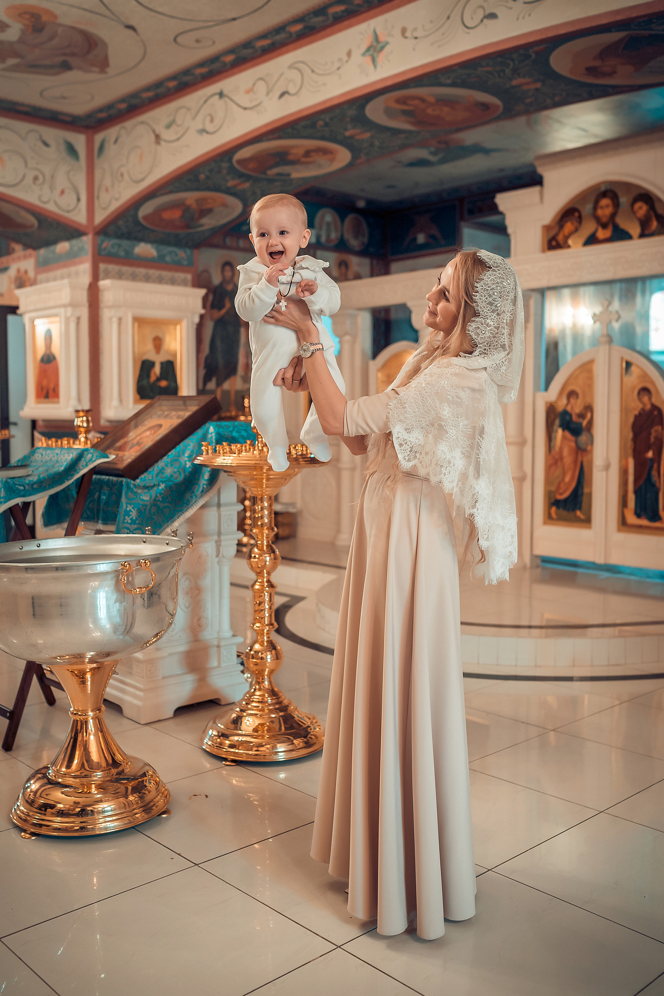 Таинство Крещения Данила. Фотограф на Крещение и Венчание в Красноярске Рамазанова Юлия