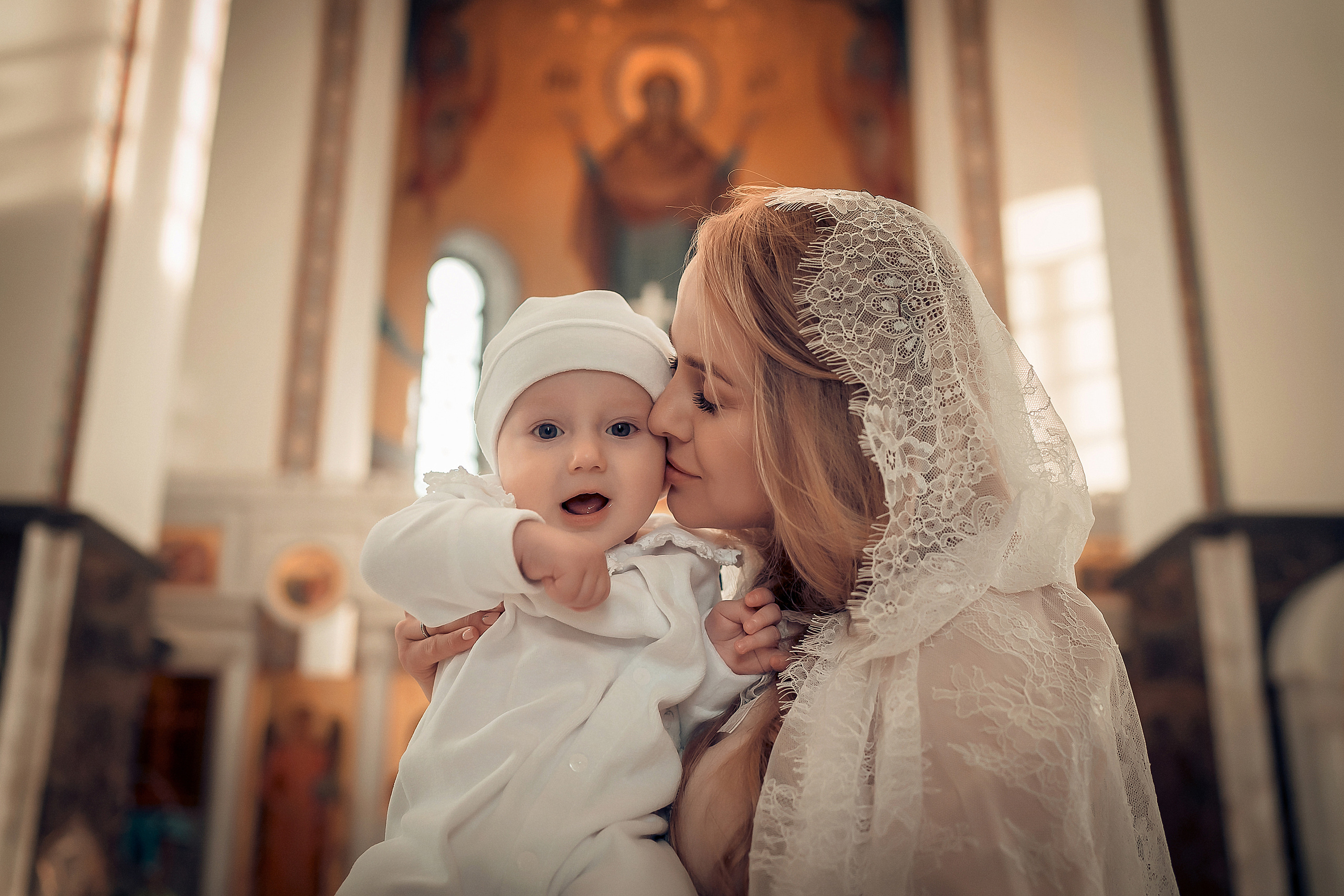 Таинство Крещения Данила. Фотограф на Крещение и Венчание в Красноярске Рамазанова Юлия