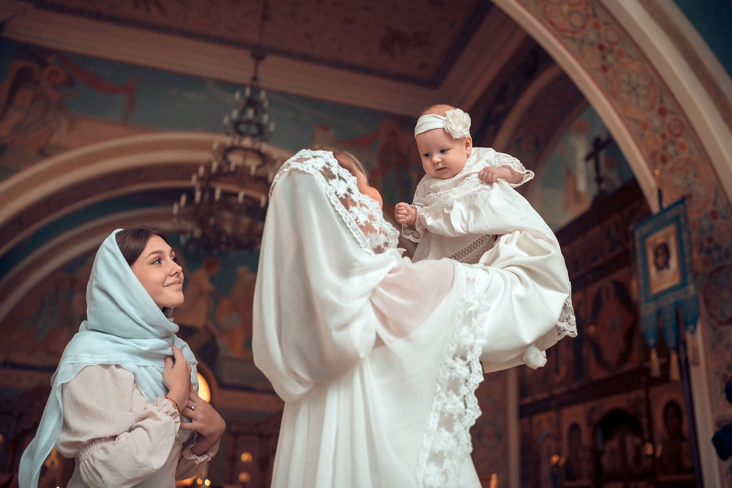 Крещение Марии. Фотограф на Крещение и Венчание в Красноярске Рамазанова Юлия