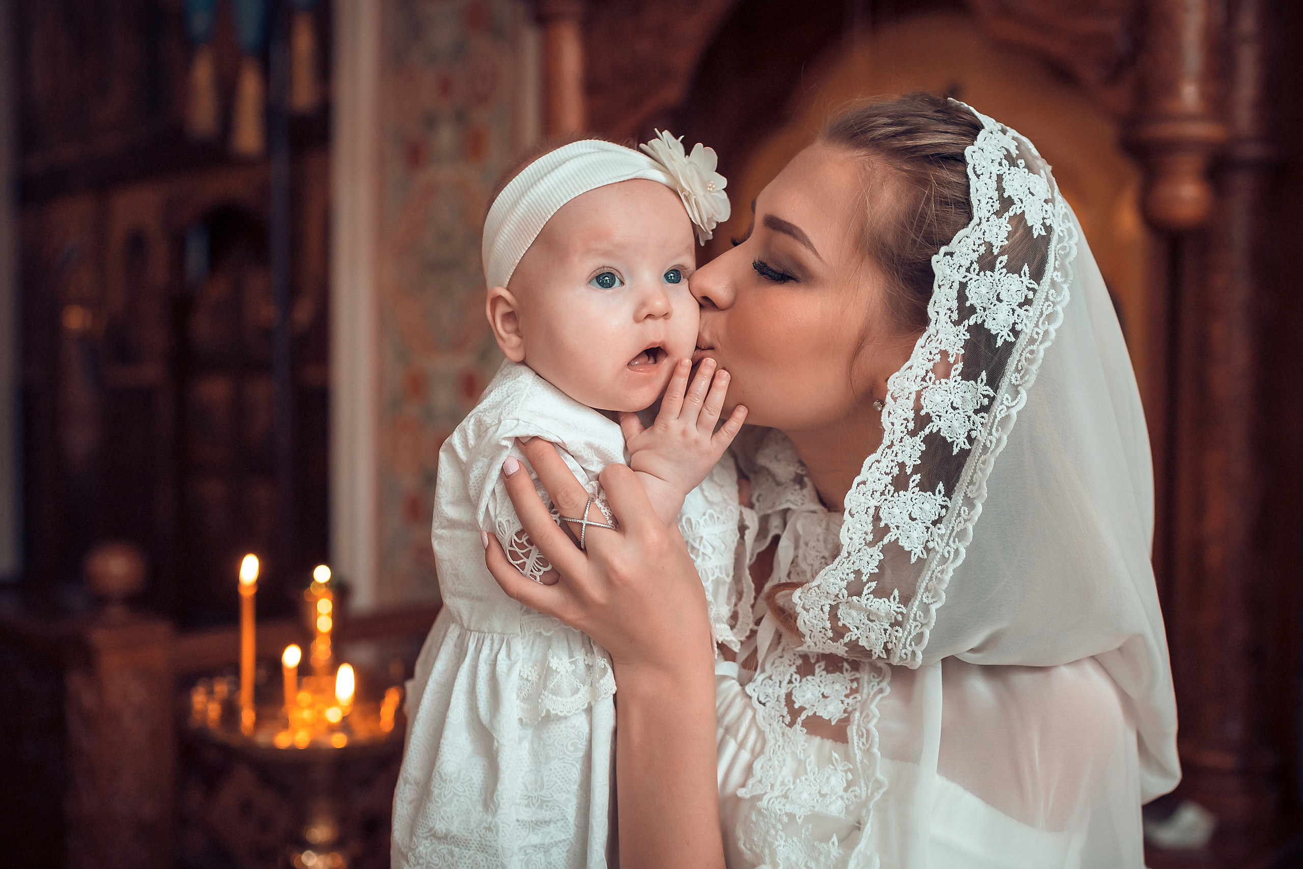 Крещение Марии. Фотограф на Крещение и Венчание в Красноярске Рамазанова Юлия