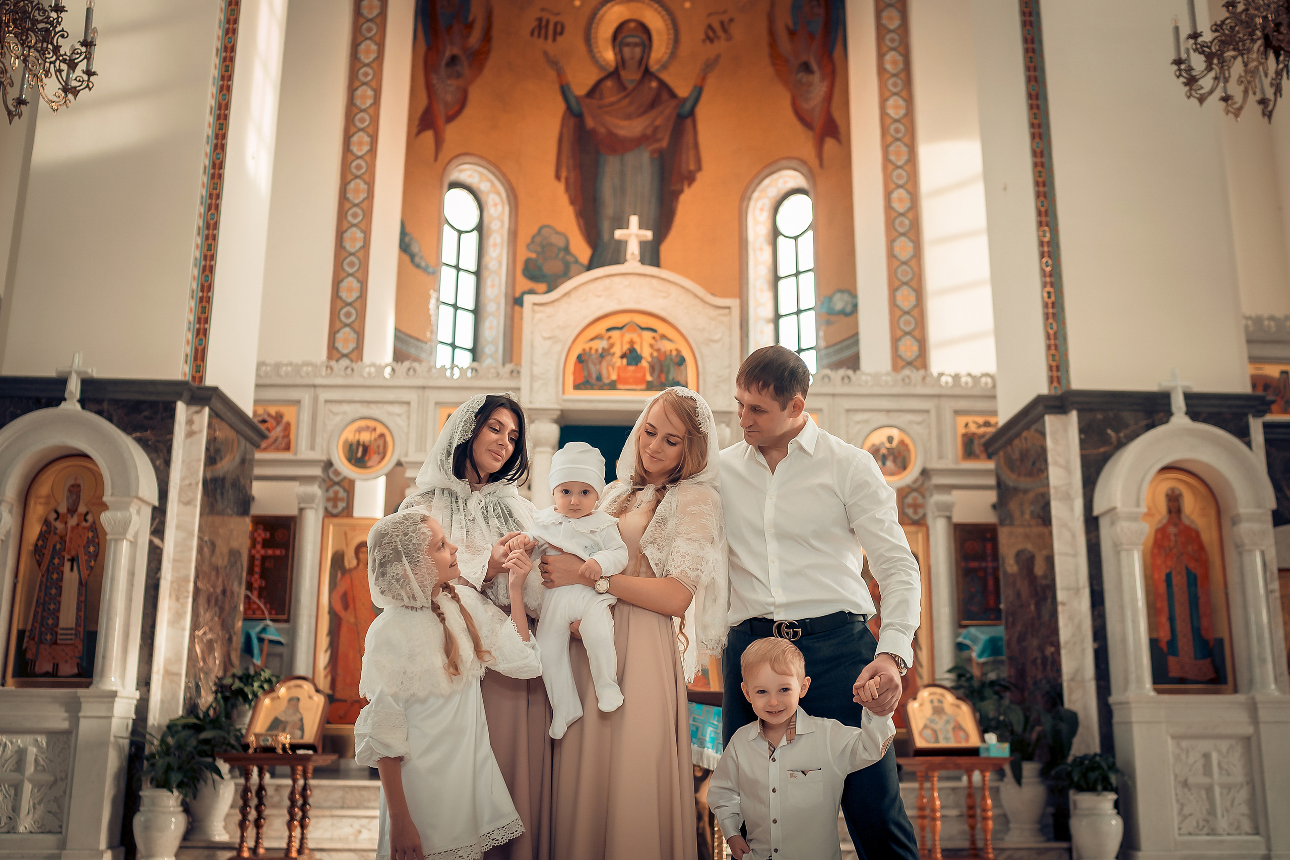 Таинство Крещения Данила. Фотограф на Крещение и Венчание в Красноярске Рамазанова Юлия