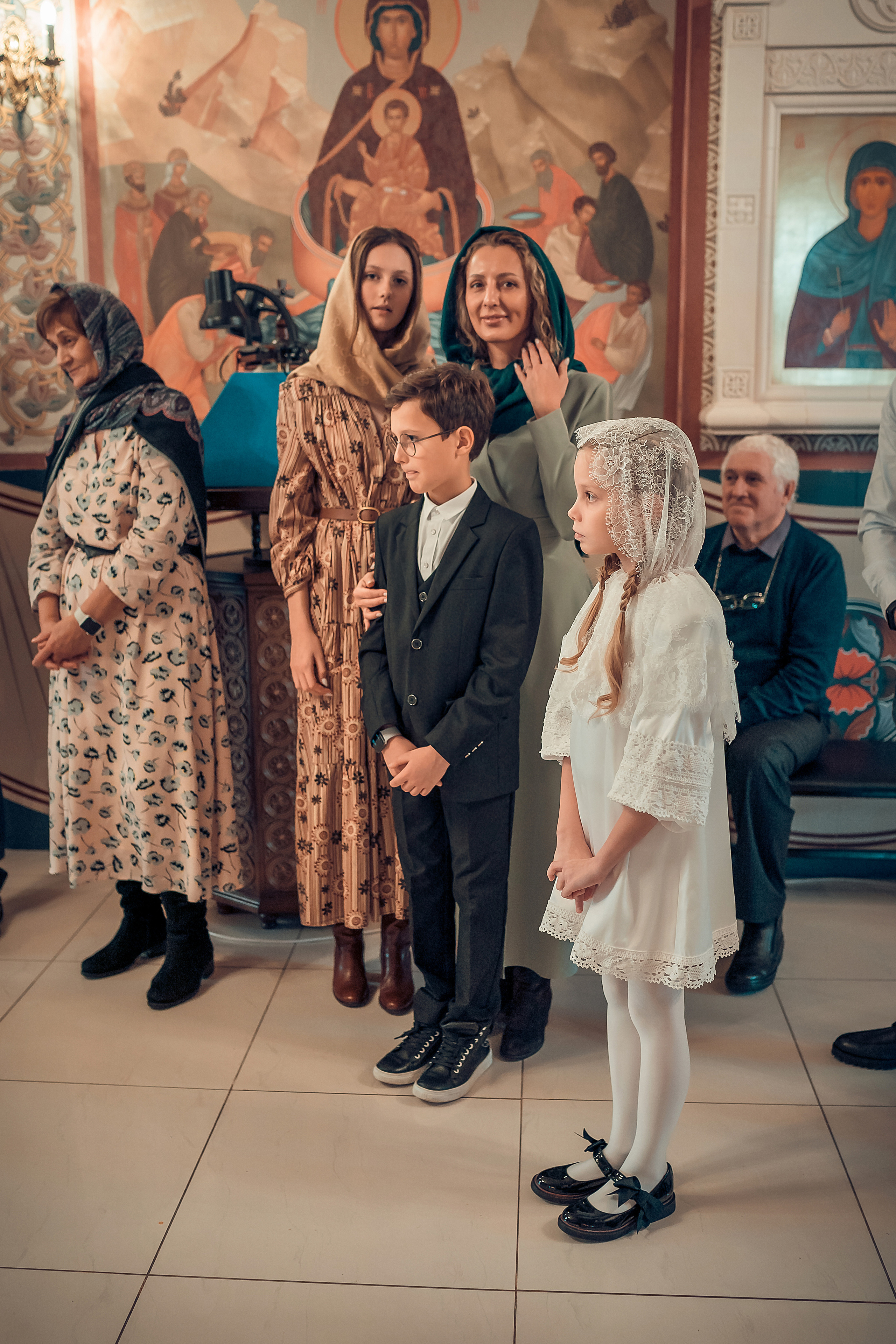 Таинство Крещения Данила. Фотограф на Крещение и Венчание в Красноярске Рамазанова Юлия