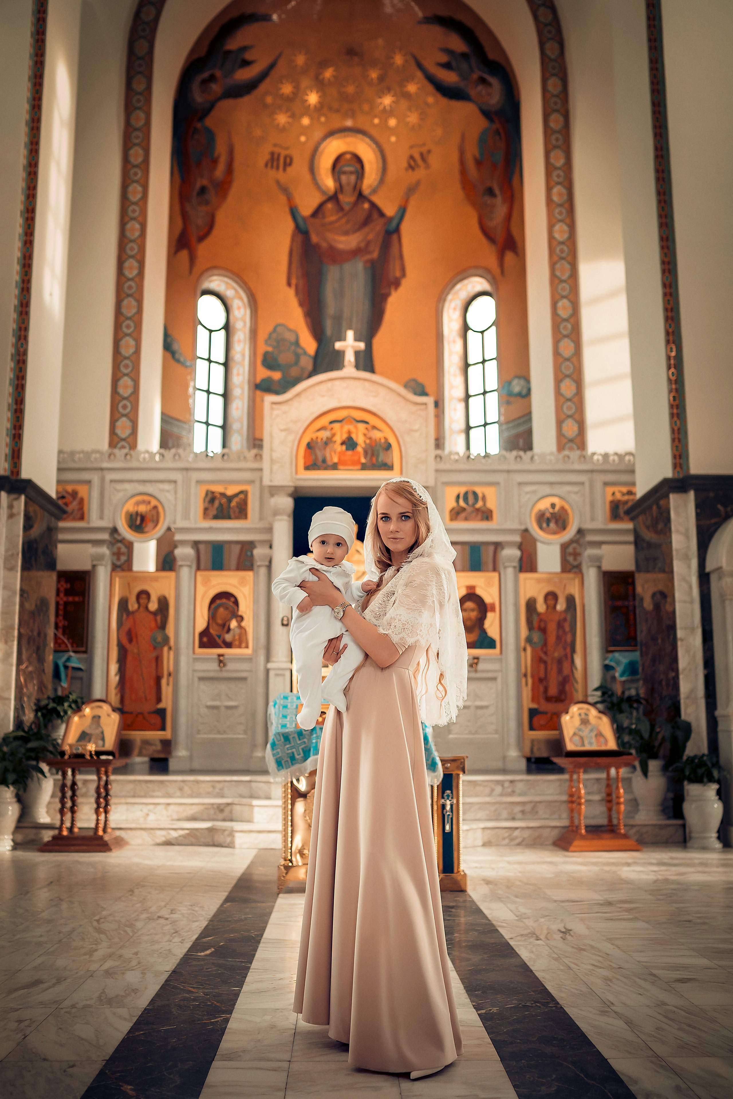 Таинство Крещения Данила. Фотограф на Крещение и Венчание в Красноярске Рамазанова Юлия