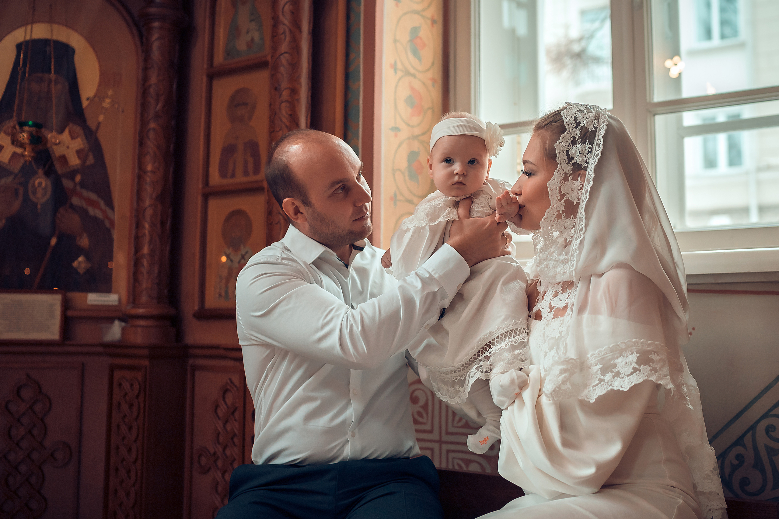 Крещение Марии. Фотограф на Крещение и Венчание в Красноярске Рамазанова Юлия