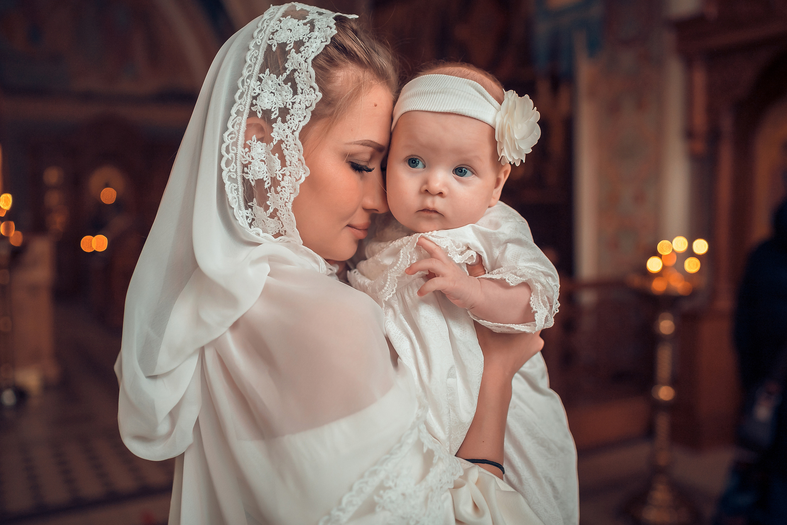 Крещение Марии. Фотограф на Крещение и Венчание в Красноярске Рамазанова Юлия