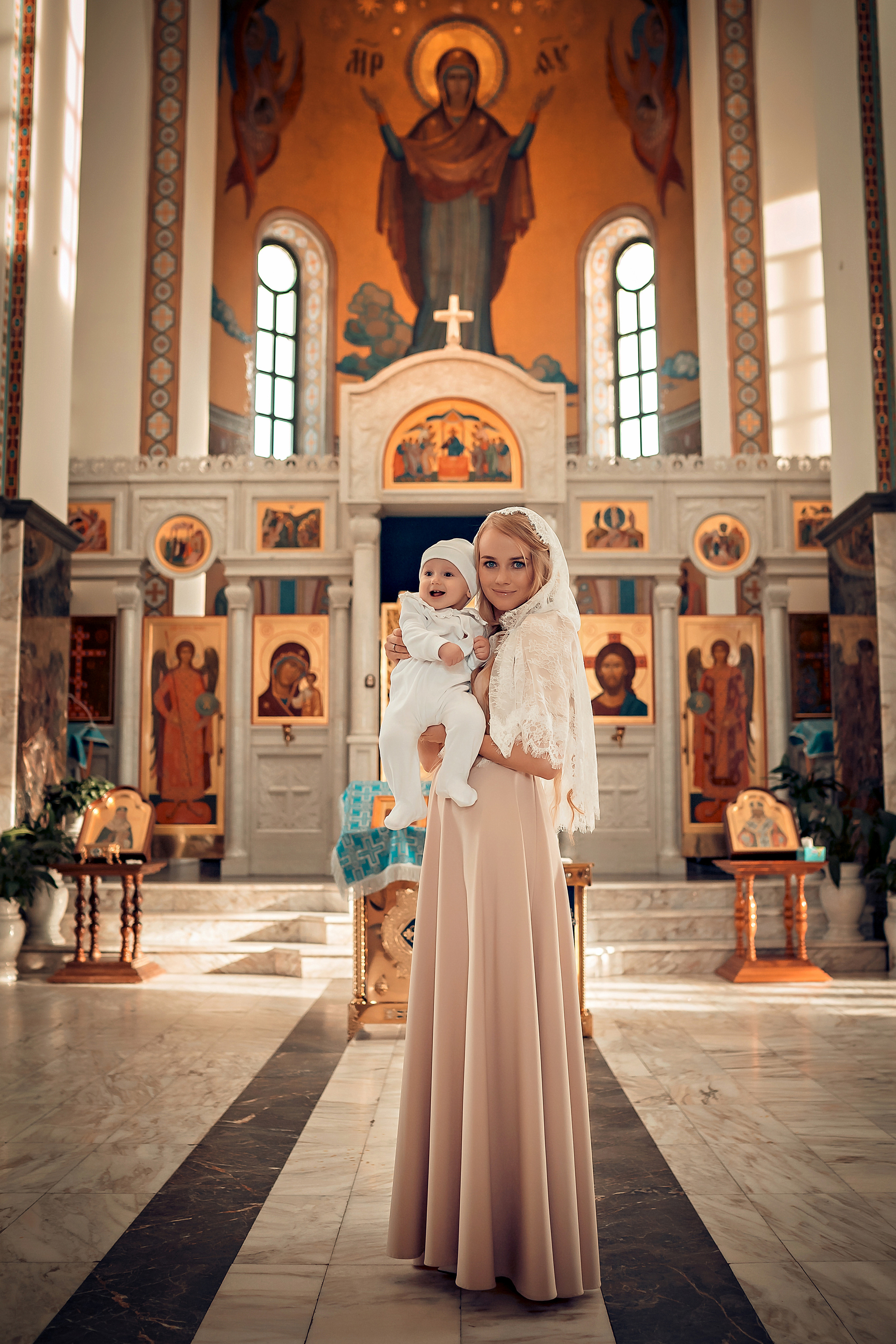 Таинство Крещения Данила. Фотограф на Крещение и Венчание в Красноярске Рамазанова Юлия