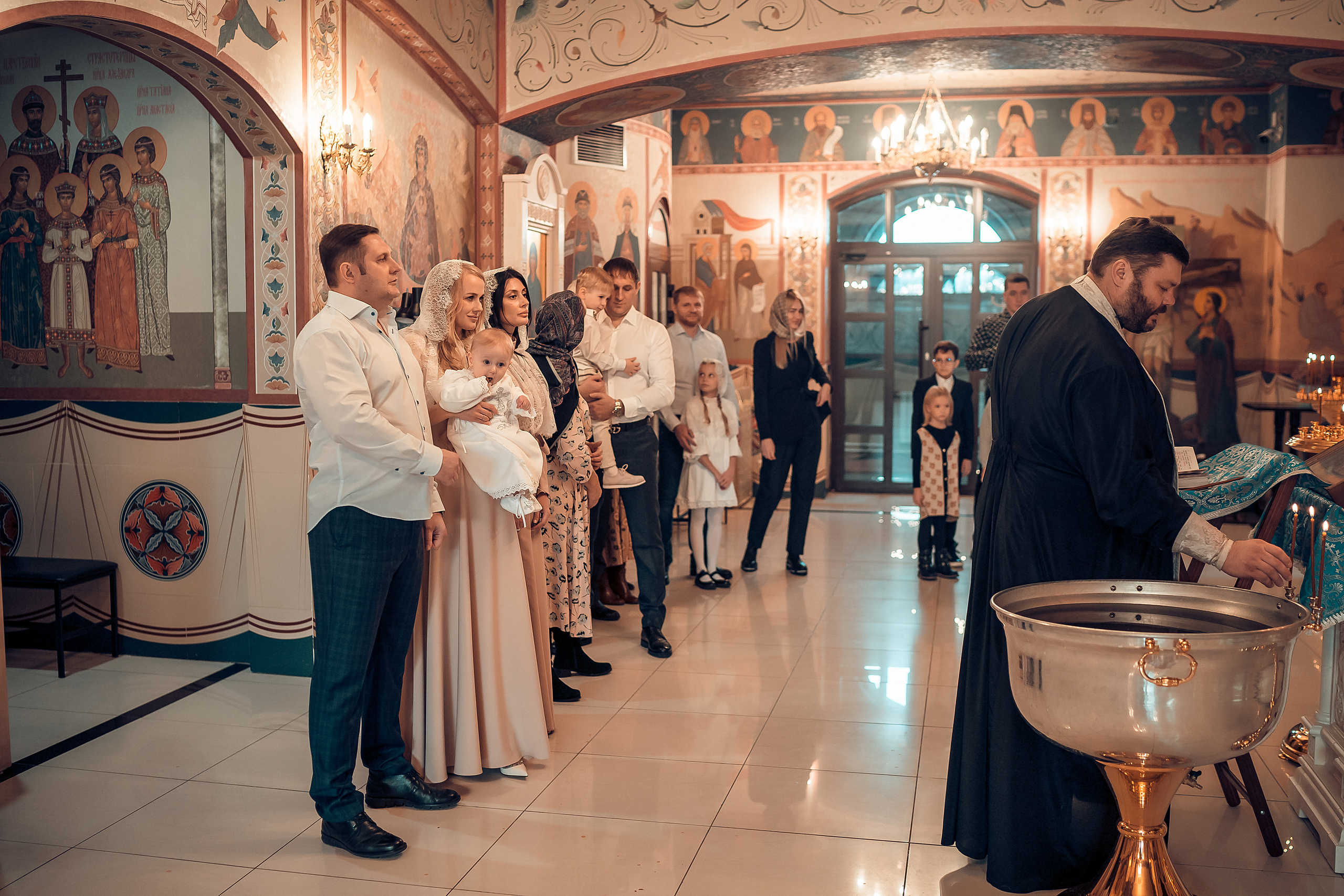 Таинство Крещения Данила. Фотограф на Крещение и Венчание в Красноярске Рамазанова Юлия