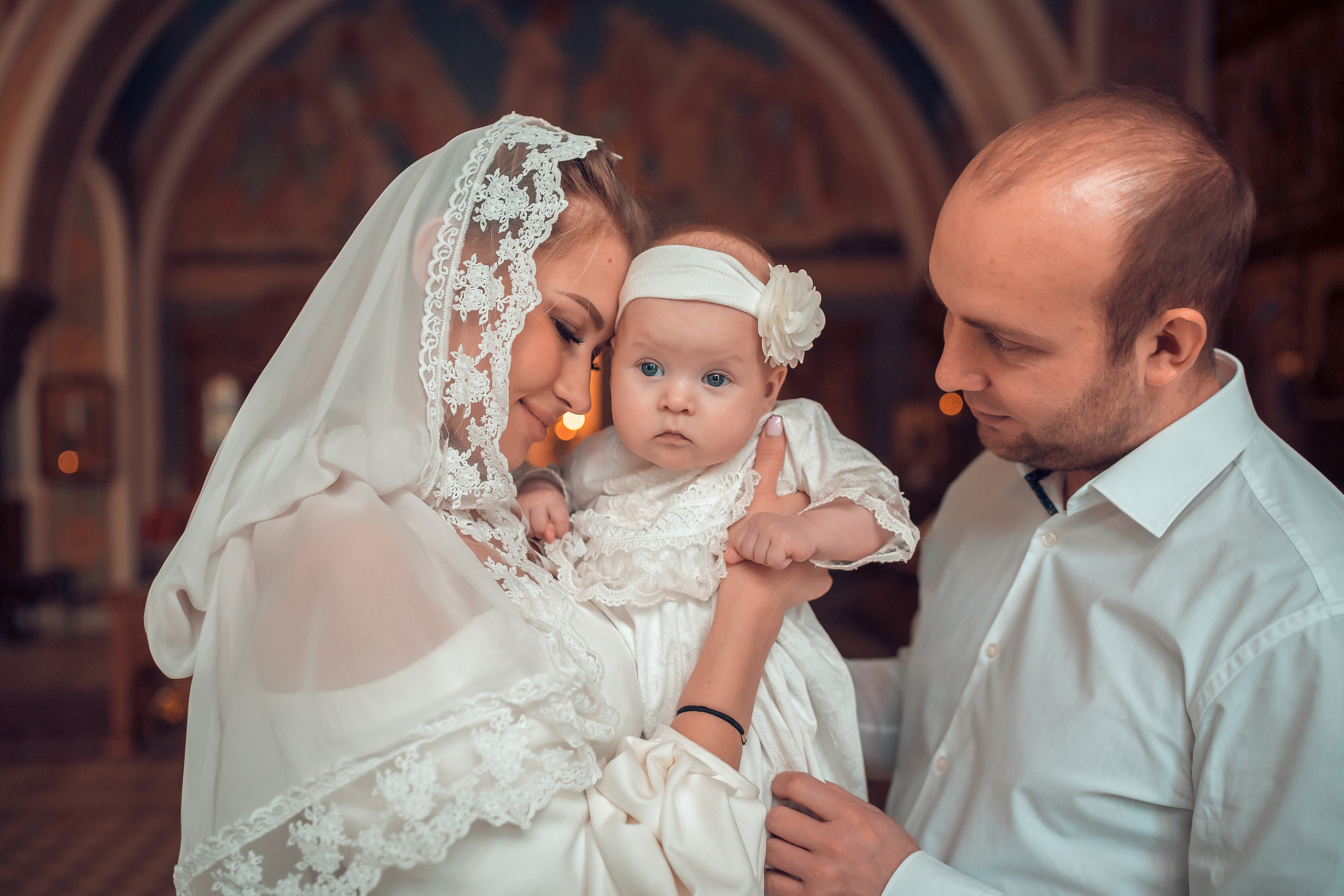 Крещение Марии. Фотограф на Крещение и Венчание в Красноярске Рамазанова Юлия